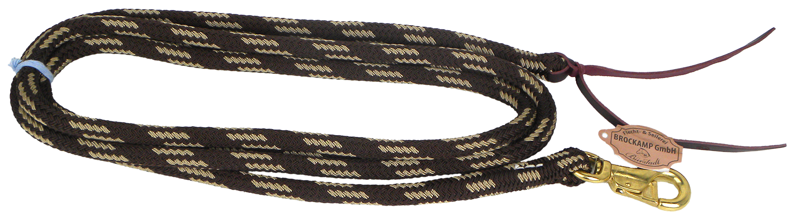 Câble de guidage de 3,7 m avec mousqueton en laiton 