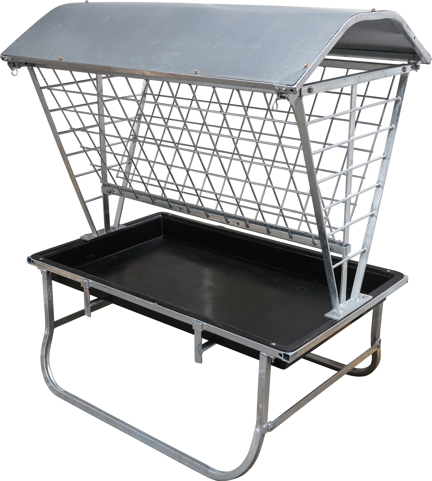 Râtelier à foin avec toit