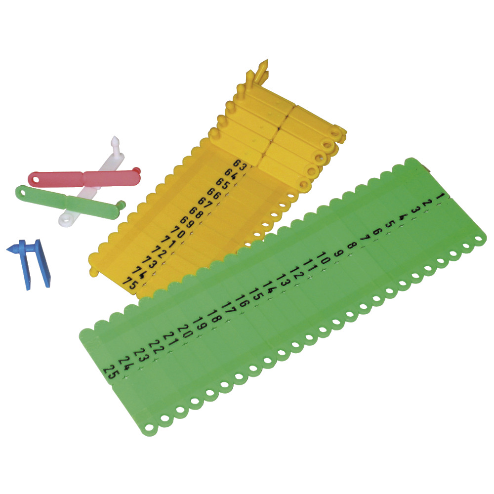 Étiquette d'oreille en relief Twintag