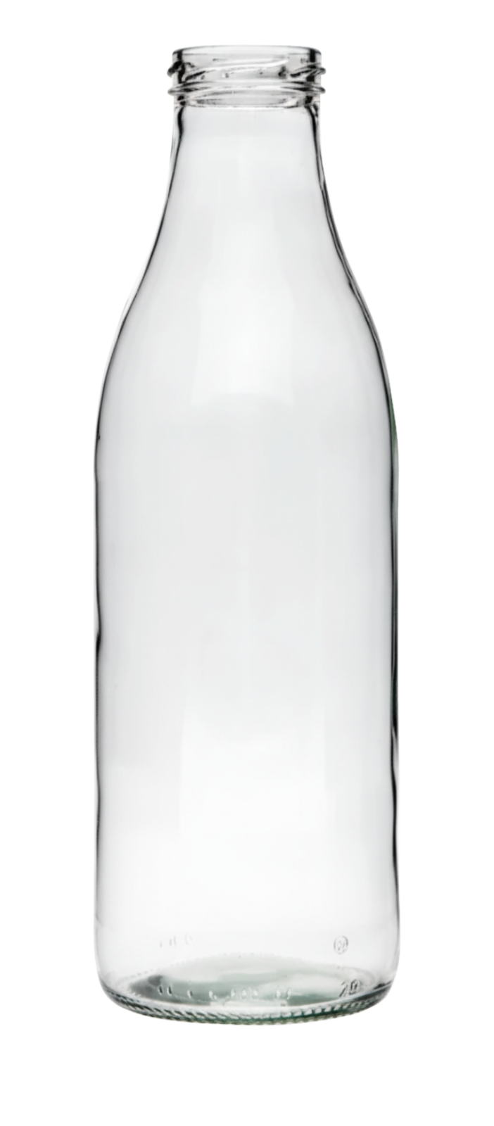 Milchflasche  aus Glas