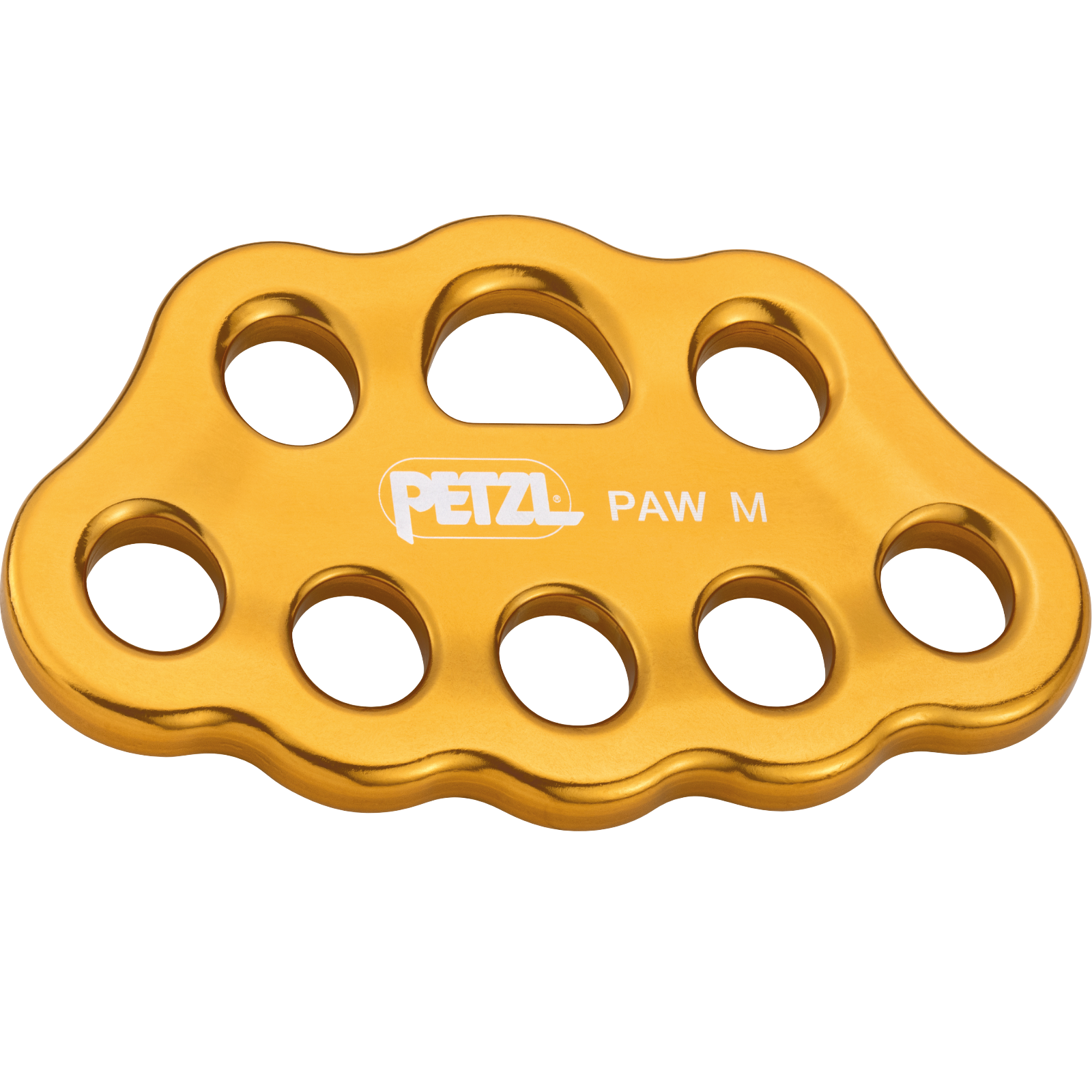 Plaque de gréage PAW M jaune