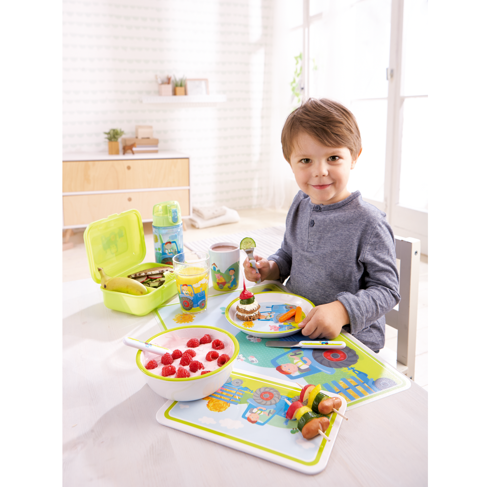 Schüssel Kinder Traktor