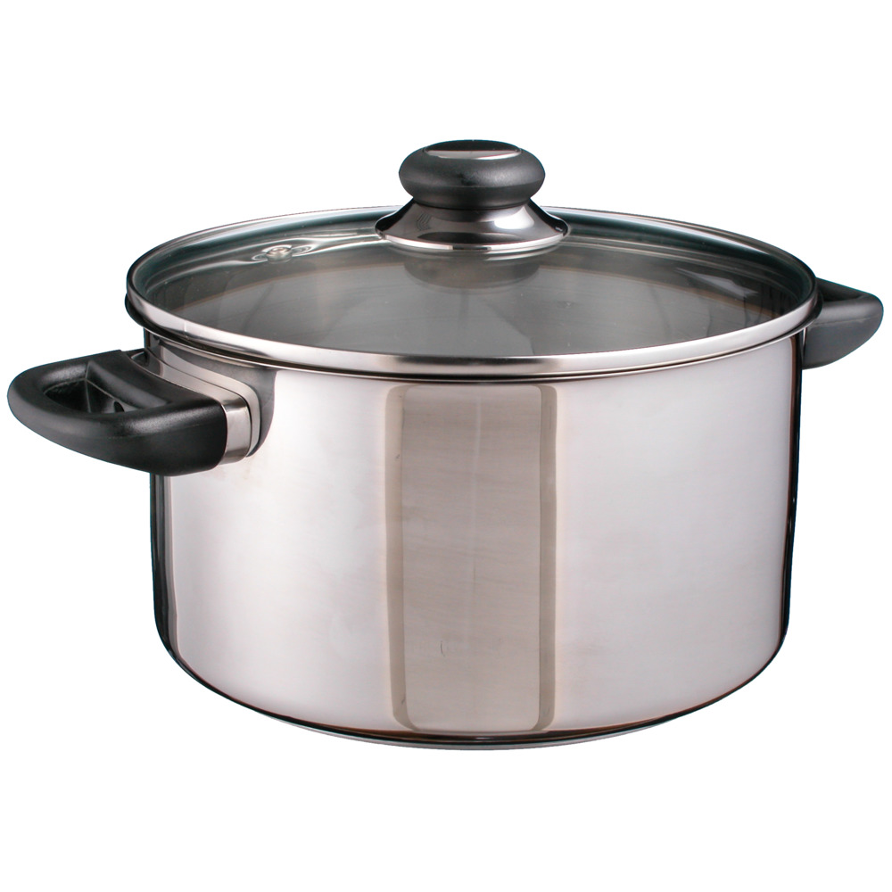 Marmite à viande 5 l en acier inoxydable