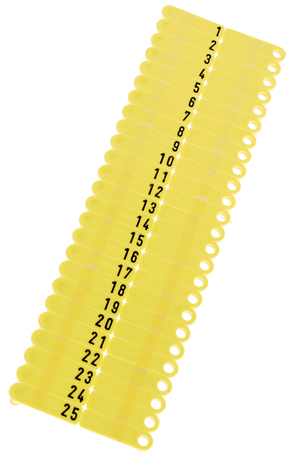 Ohrmarke Twintag geprägt