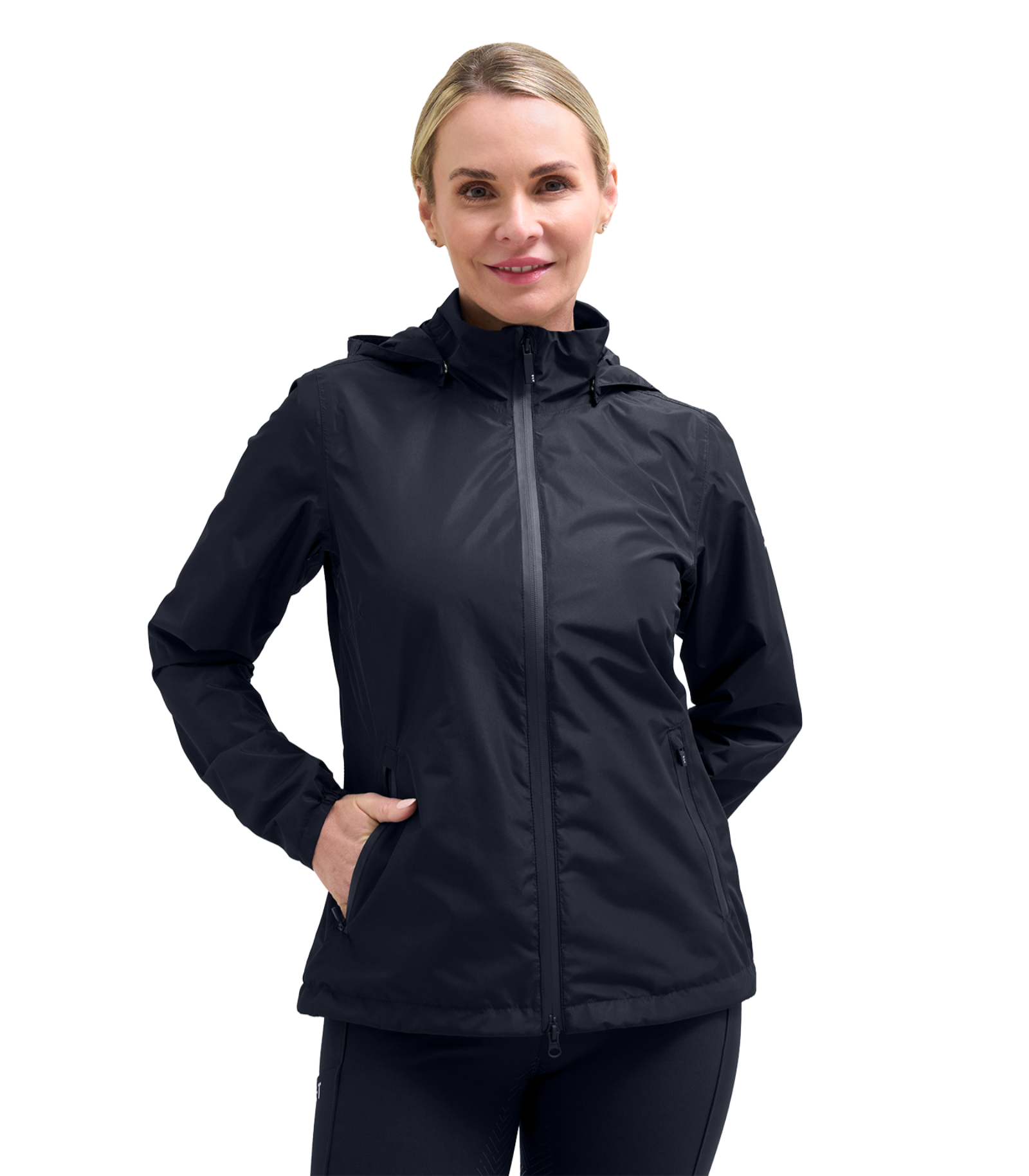 Veste de pluie Performance Pure, bleu foncé