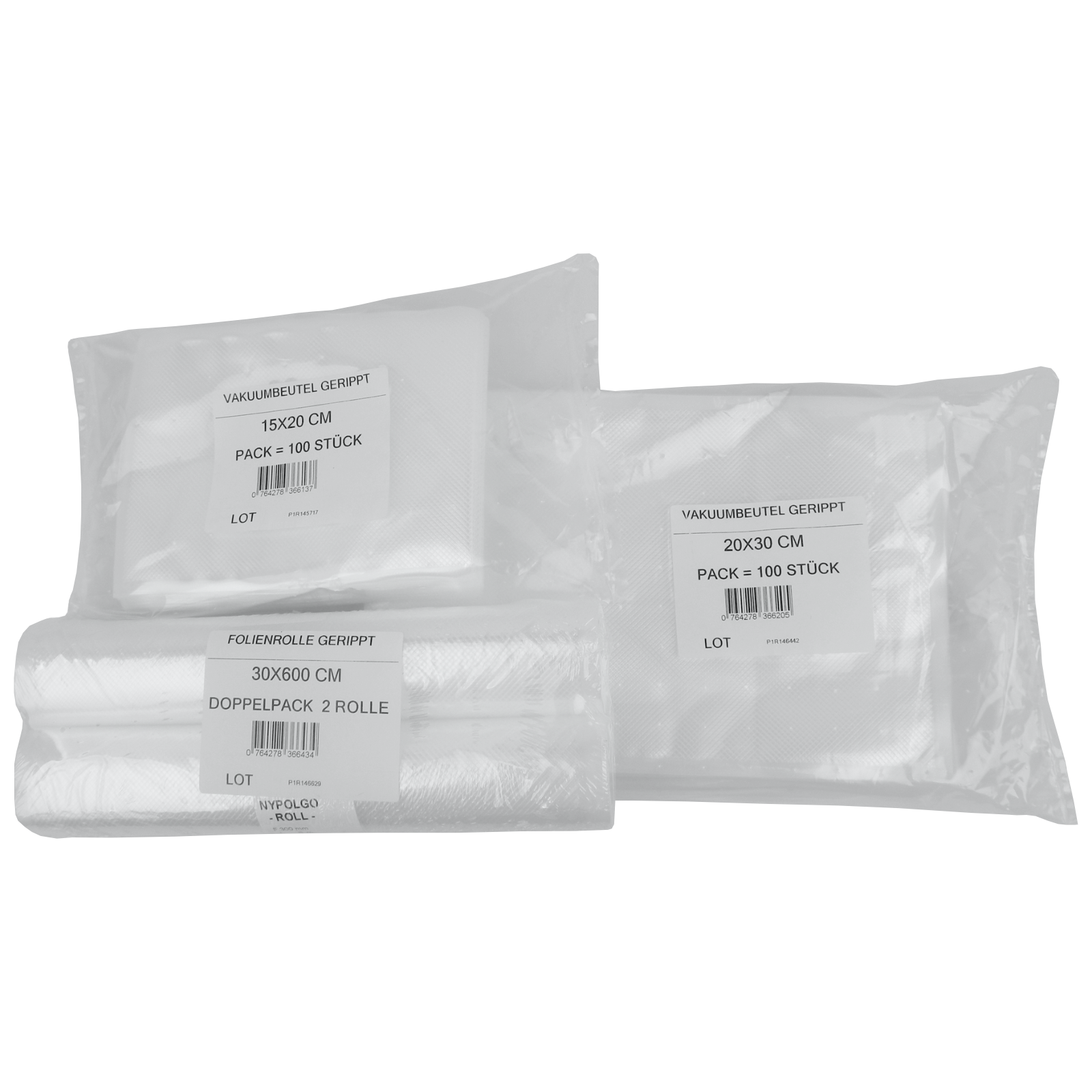 Set de démarrage de sacs sous vide 3 pcs.