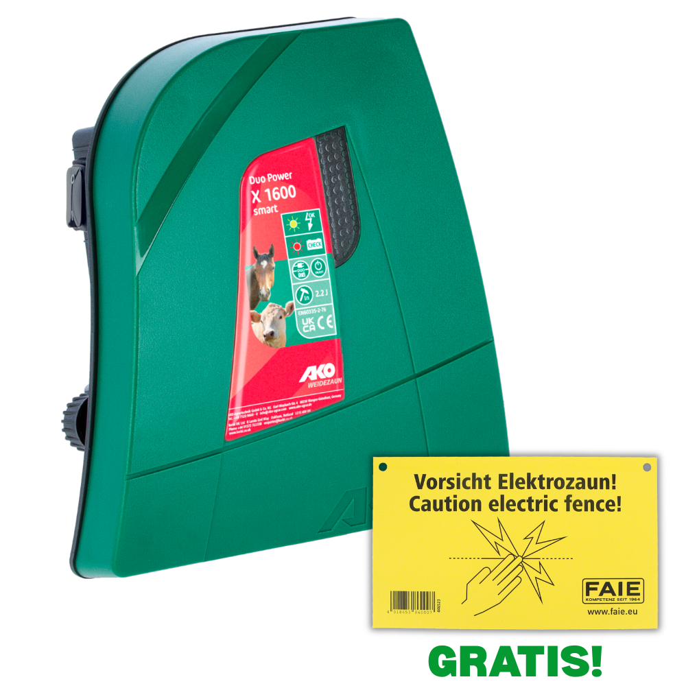 Electrificateur Duo Power X1600 Smart