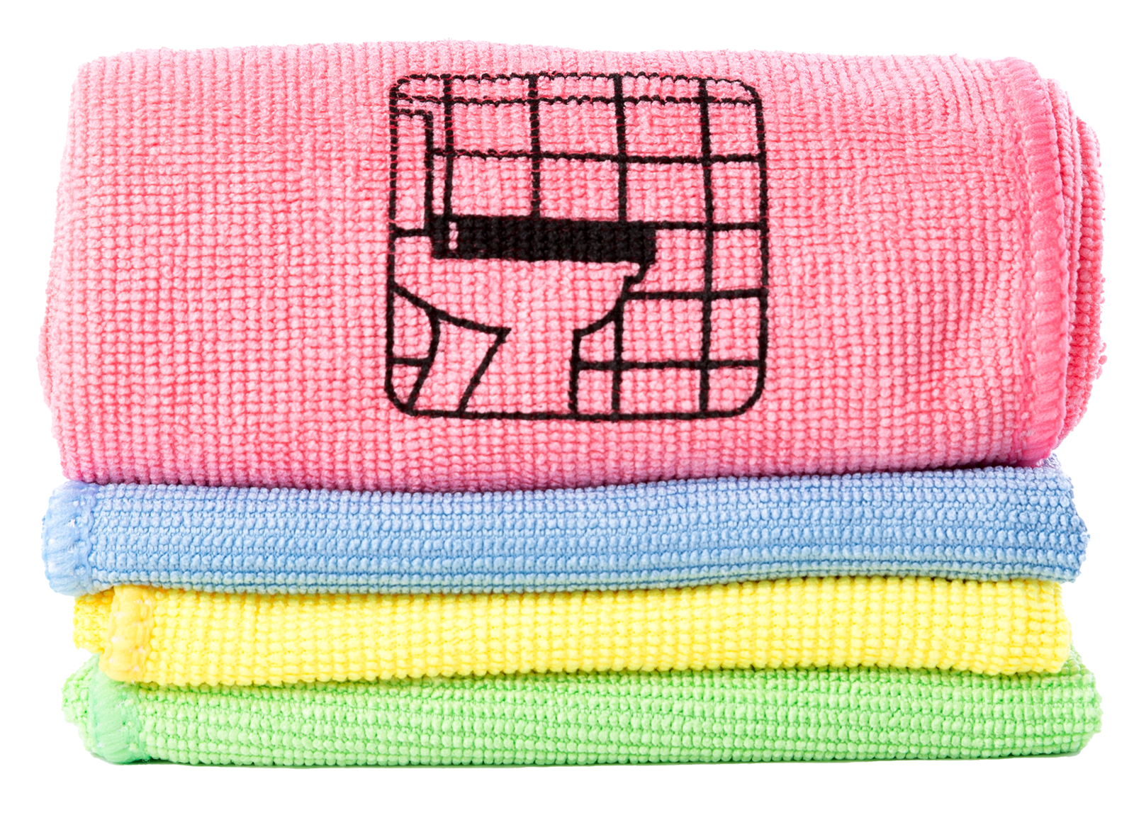 Chiffons de nettoyage Noppy Profi pack de 4 40x40cm