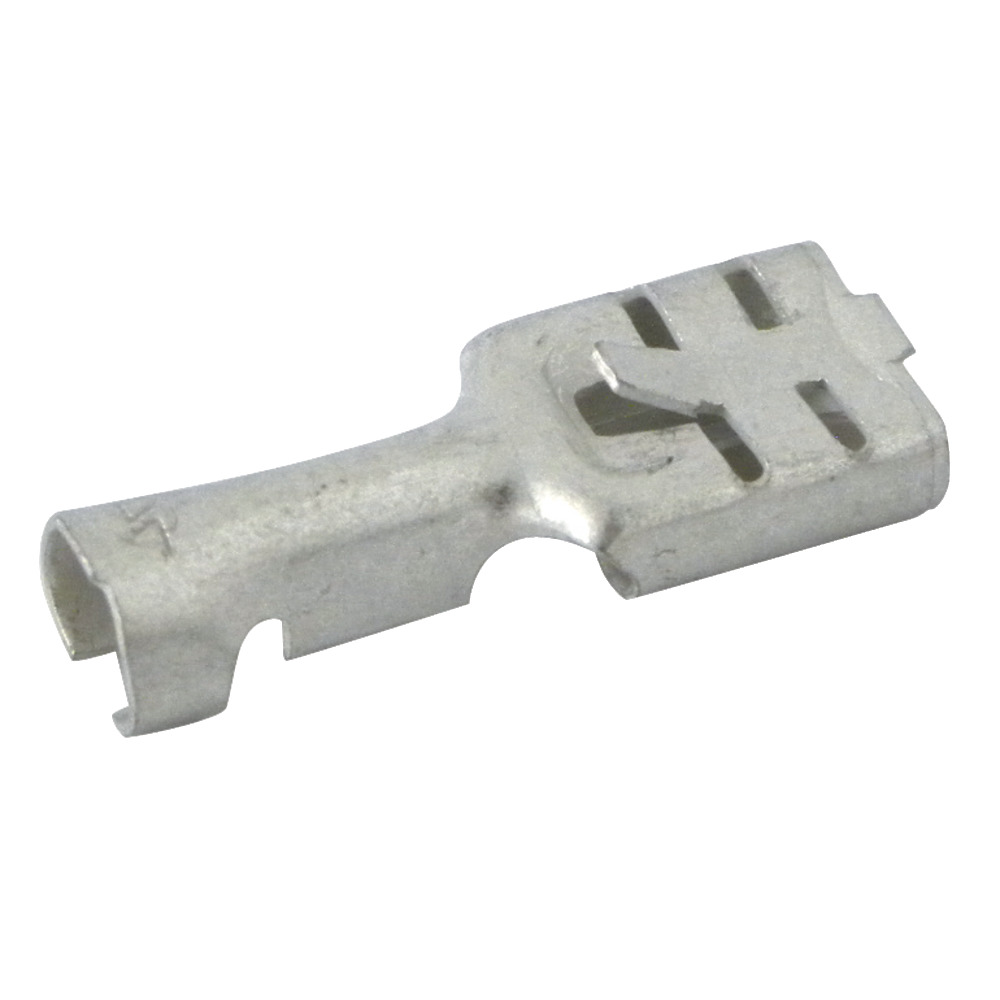 Réceptacle plat avec serrure