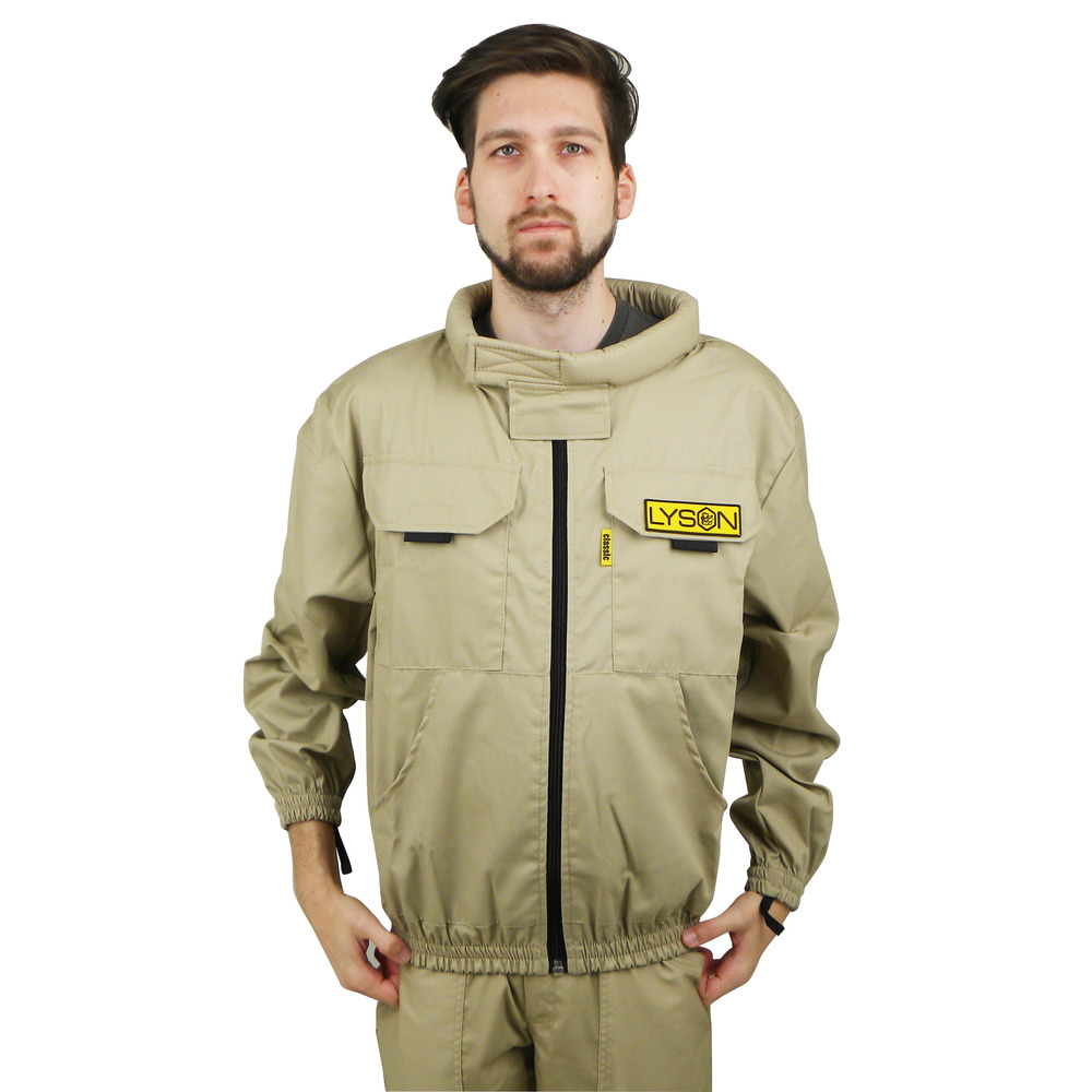 Imkerjacke mit Wulstkragen