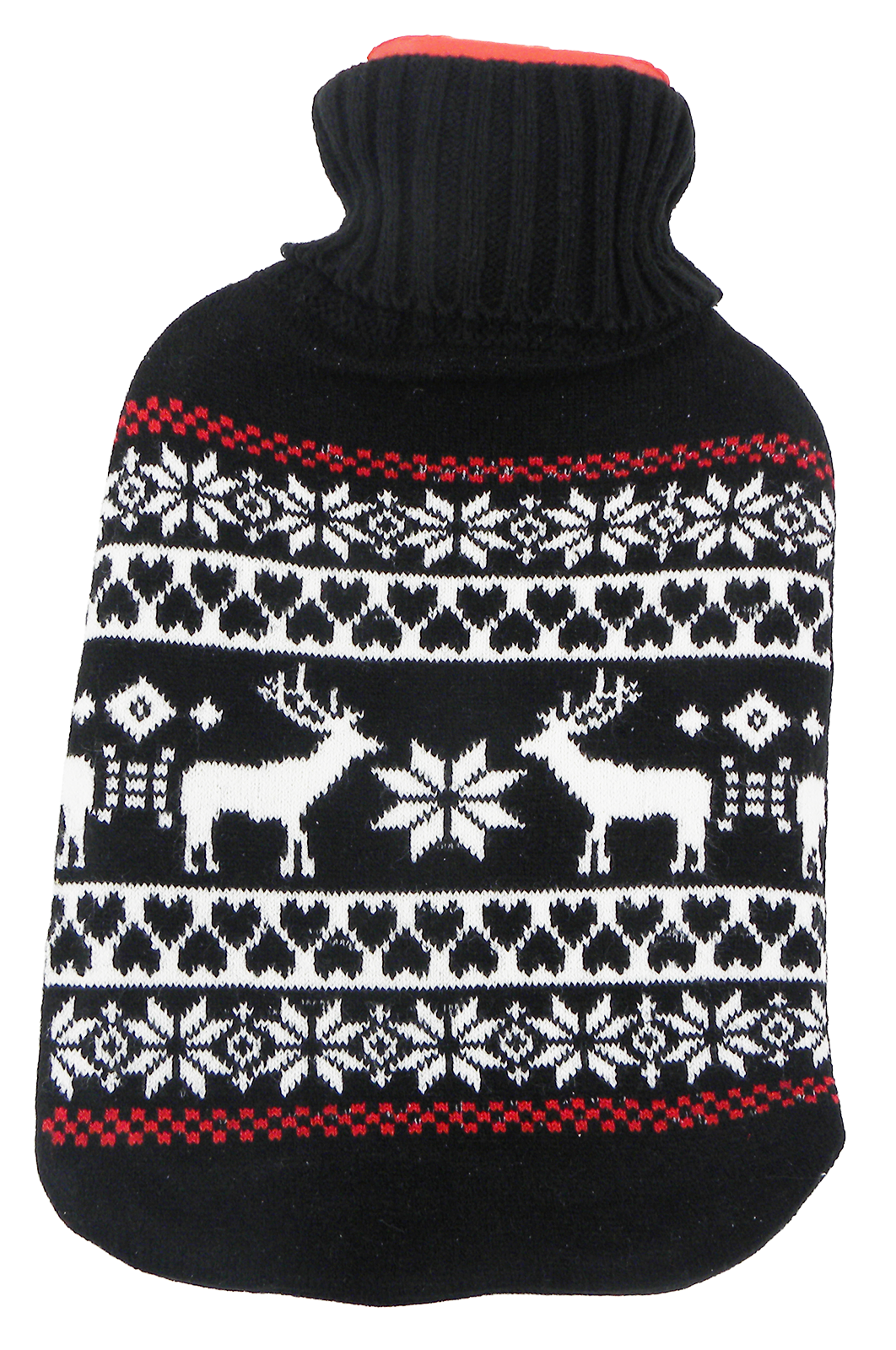 Wärmeflasche mit Bezug Muster 2 Liter