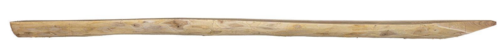 Robinien-Streckenpfahl halbiert 200 x 13-15 cm