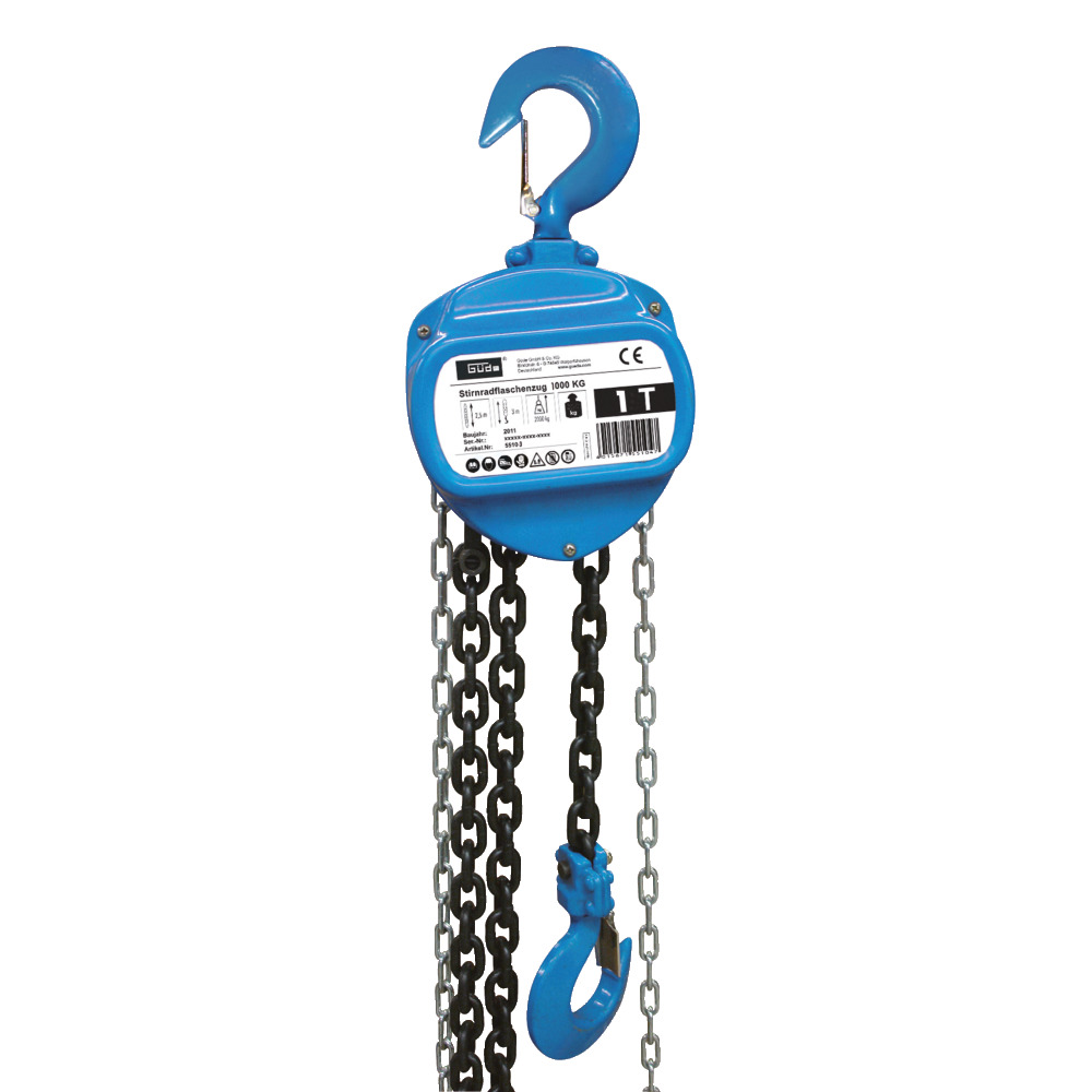 Poulie à engrenage droit 1 T