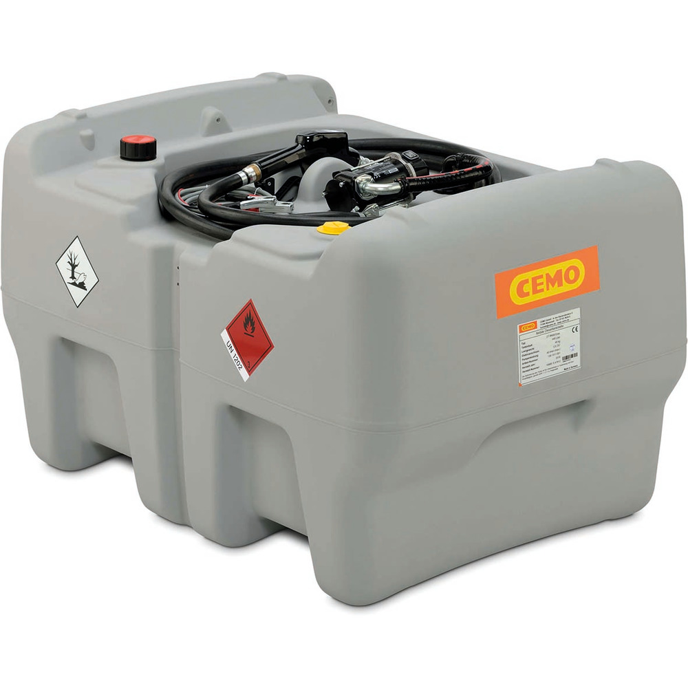 Système de réservoir diesel Mobil 440L avec pompe 12V/40L/min sans couvercle