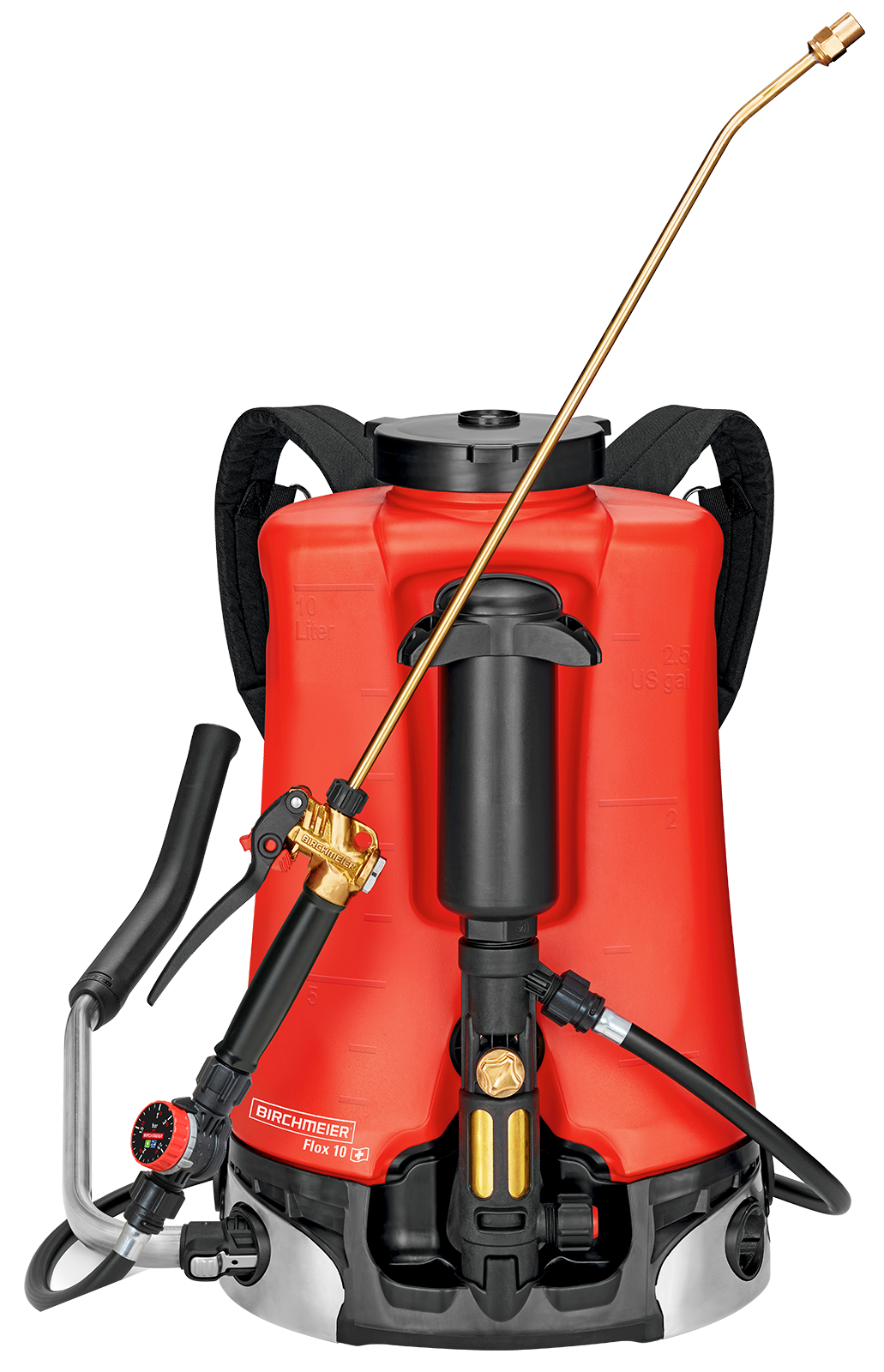 Pulvérisateur à dos Flox 10 AD1 avec buse de brumisation Duro et vanne de régulation de pression