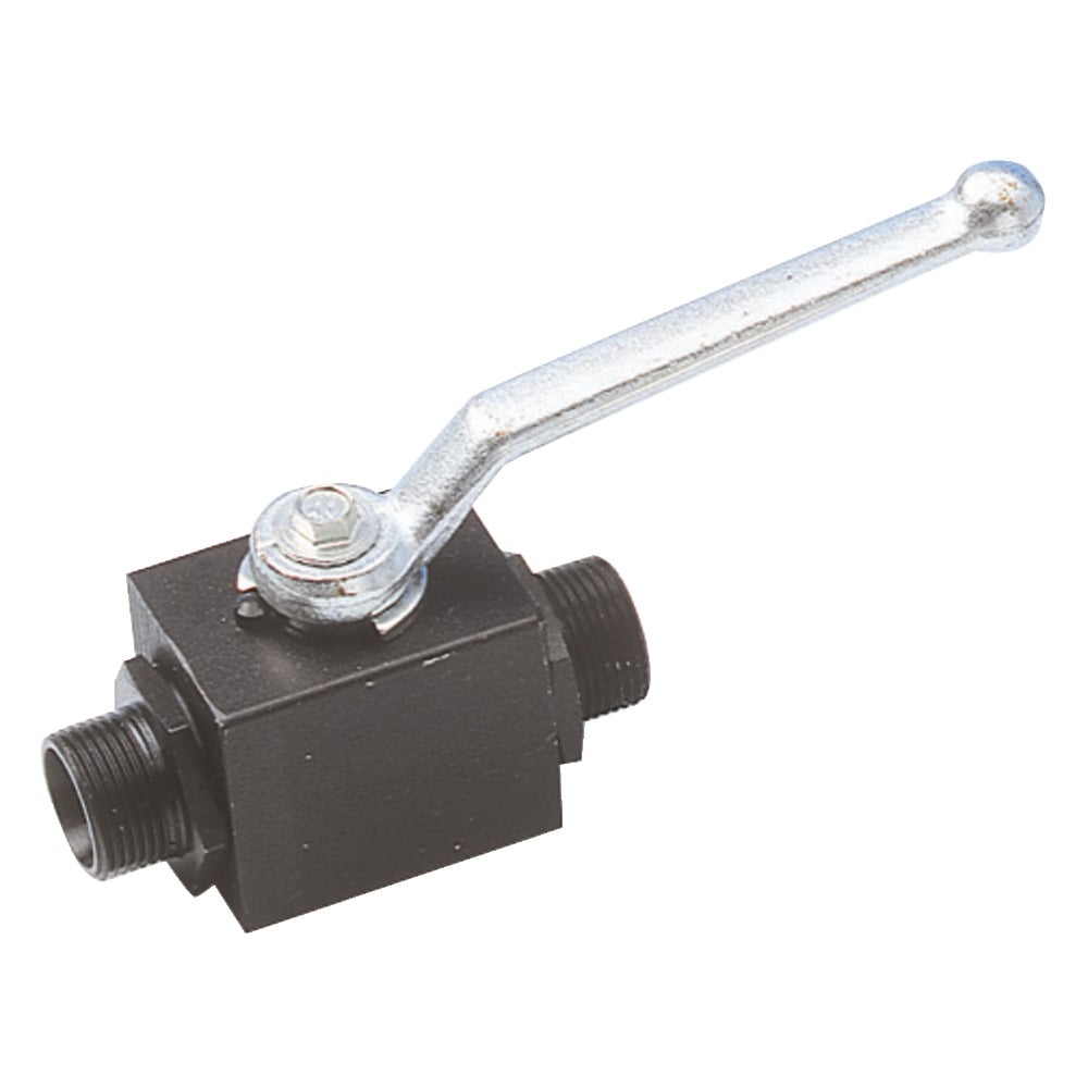 Blockkugelhahn mit Außen gewinde, leichte Baureihe