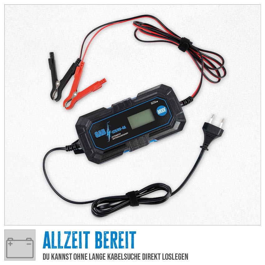 Batterieladegerät GAB 12/6V-4A