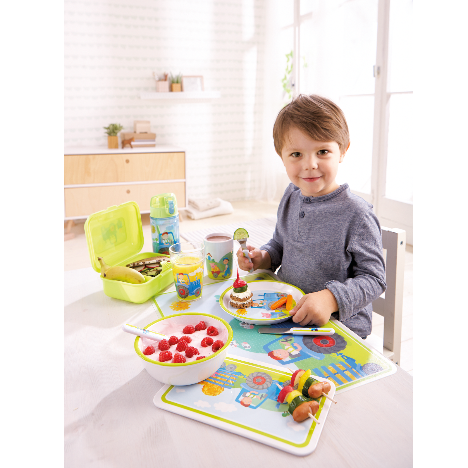 Teller Kinder Traktor 