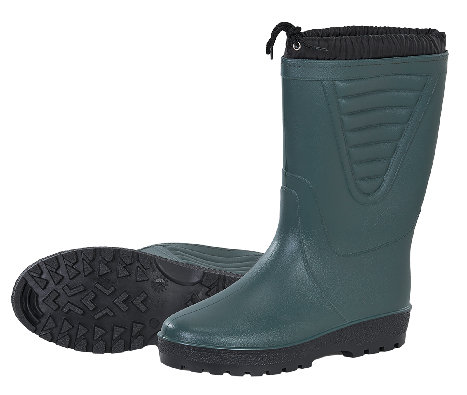 Winterstiefel oliv/schwarz