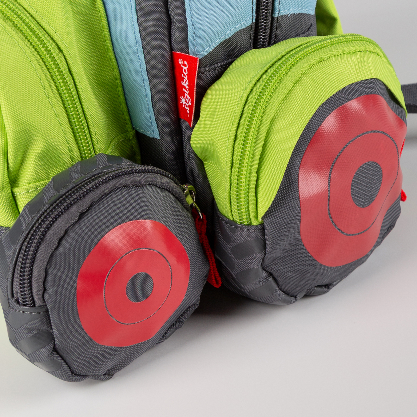Rucksack Traktor grün