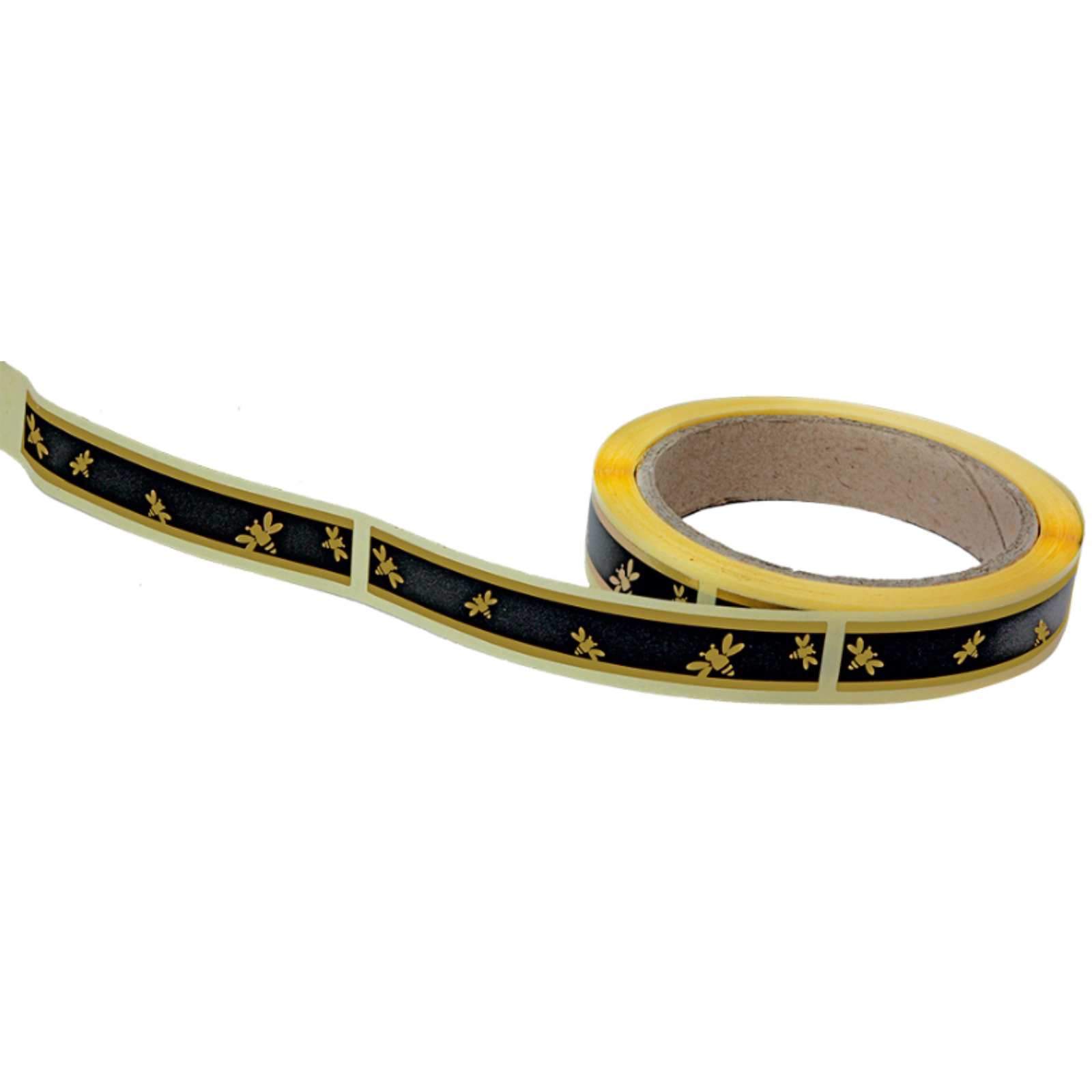 Siegeletikett Rolle mit 100 Stück BIENE