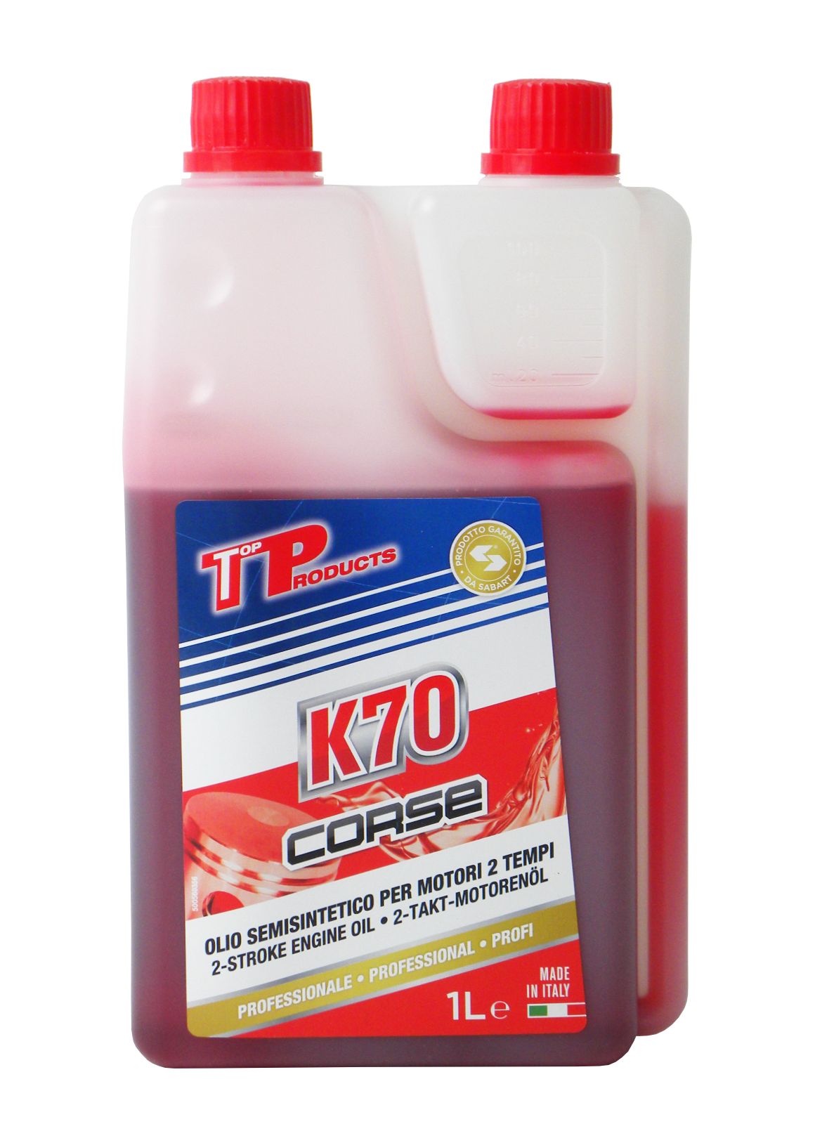Huile moteur 2 temps avec distributeur 1 litre