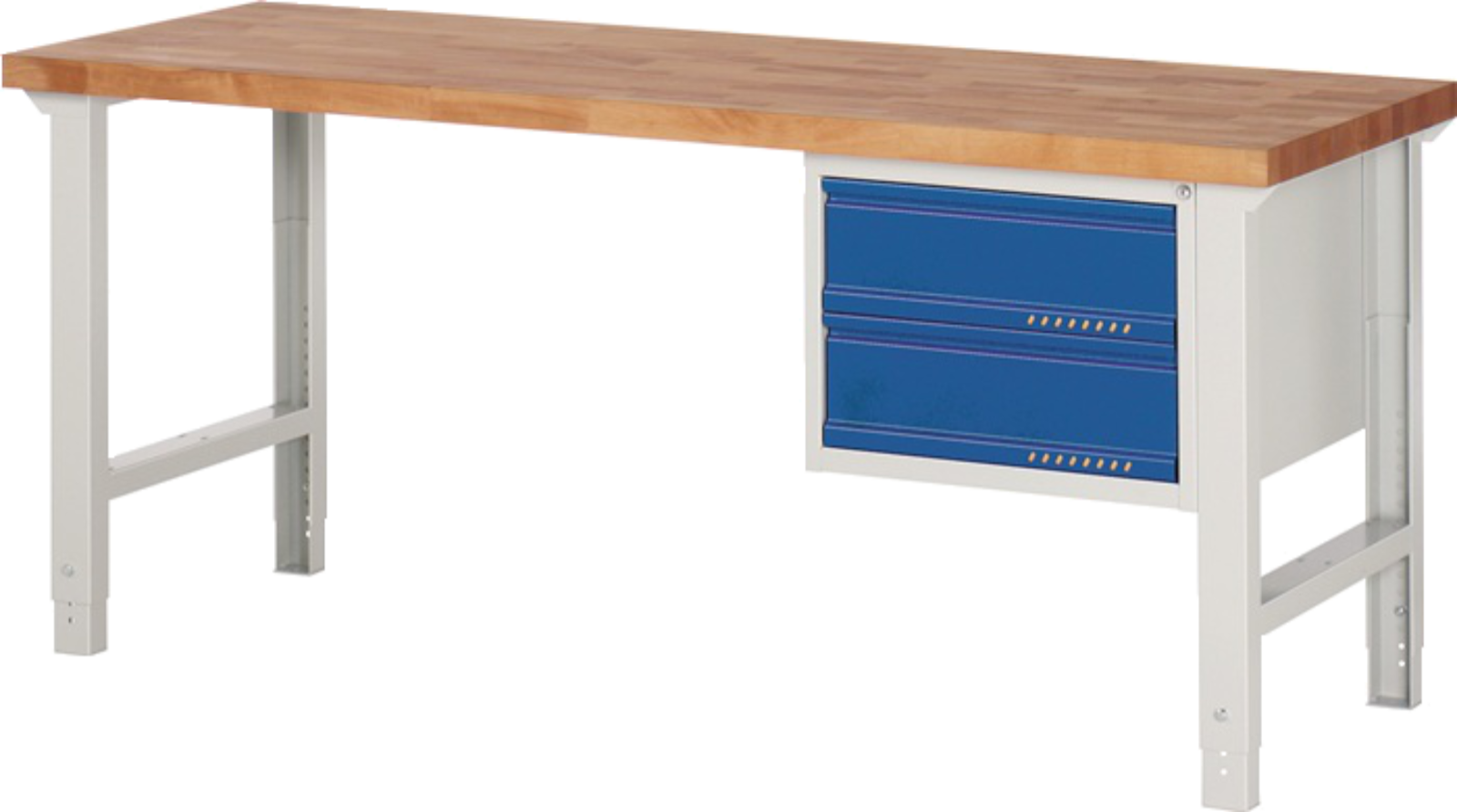 Établi 2000 x 700 + 2 tiroirs