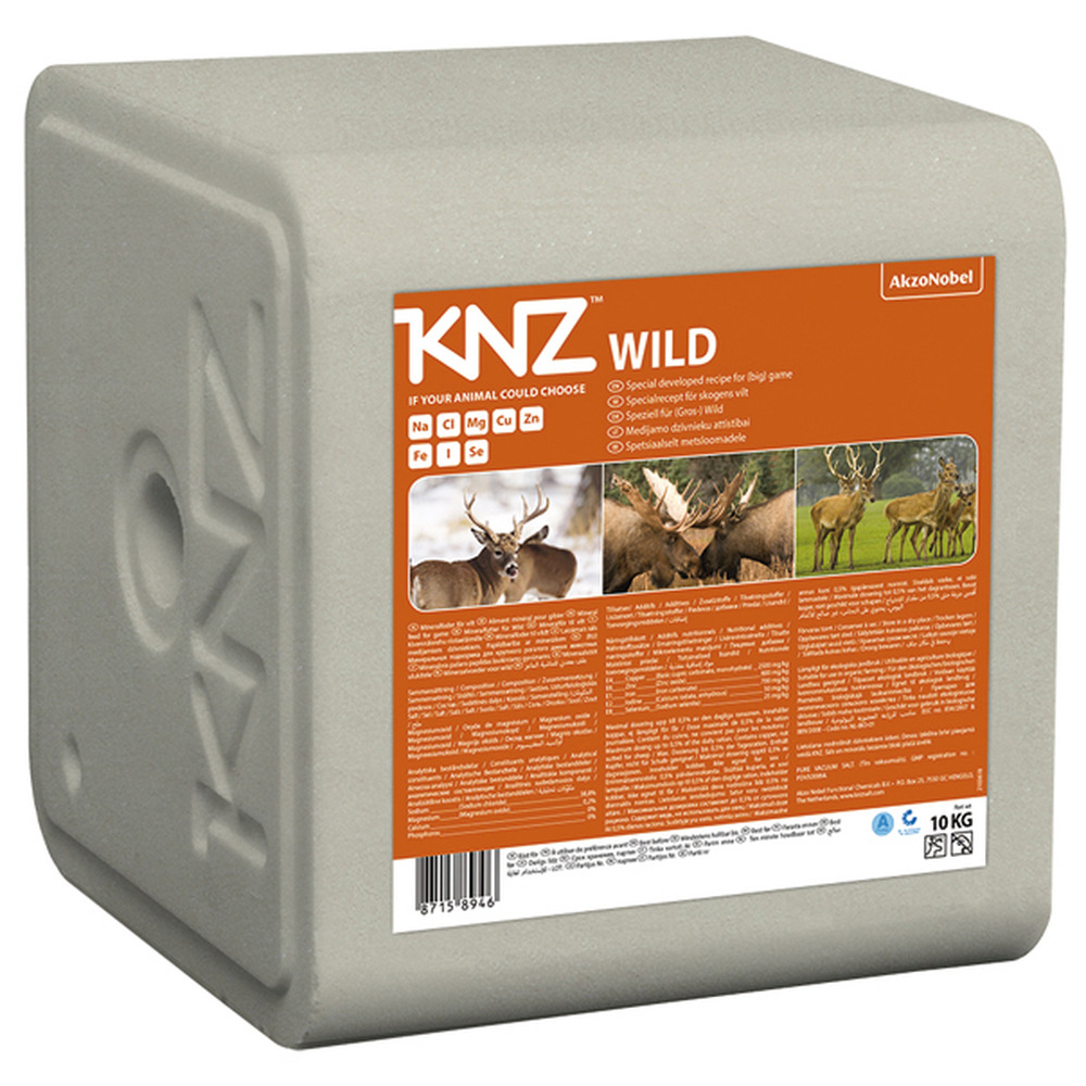 Pierre à lécher minérale KNZ Wild, 10 kg