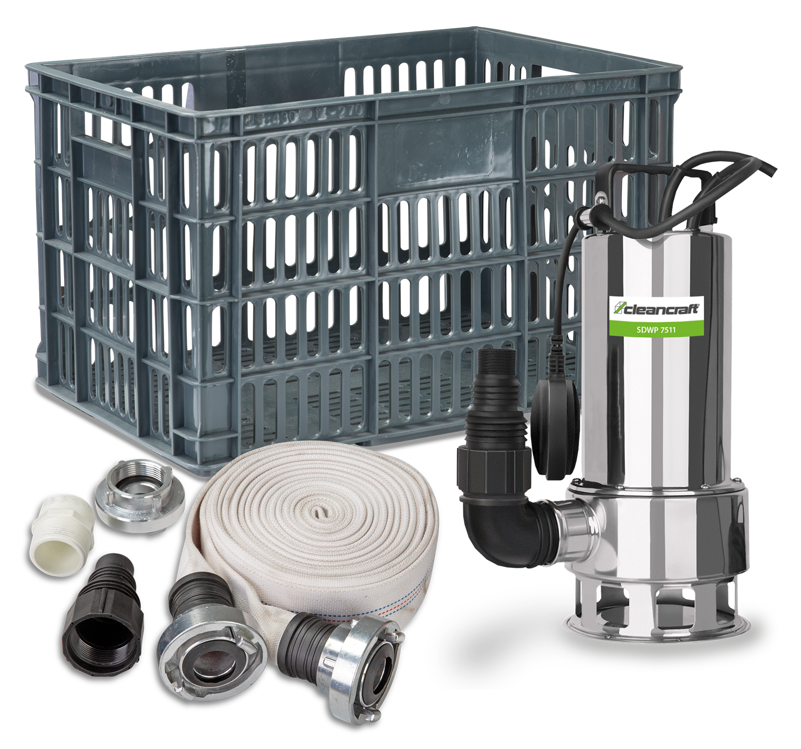 Schmutzwasserpumpe Flut- Set SDWP 7511