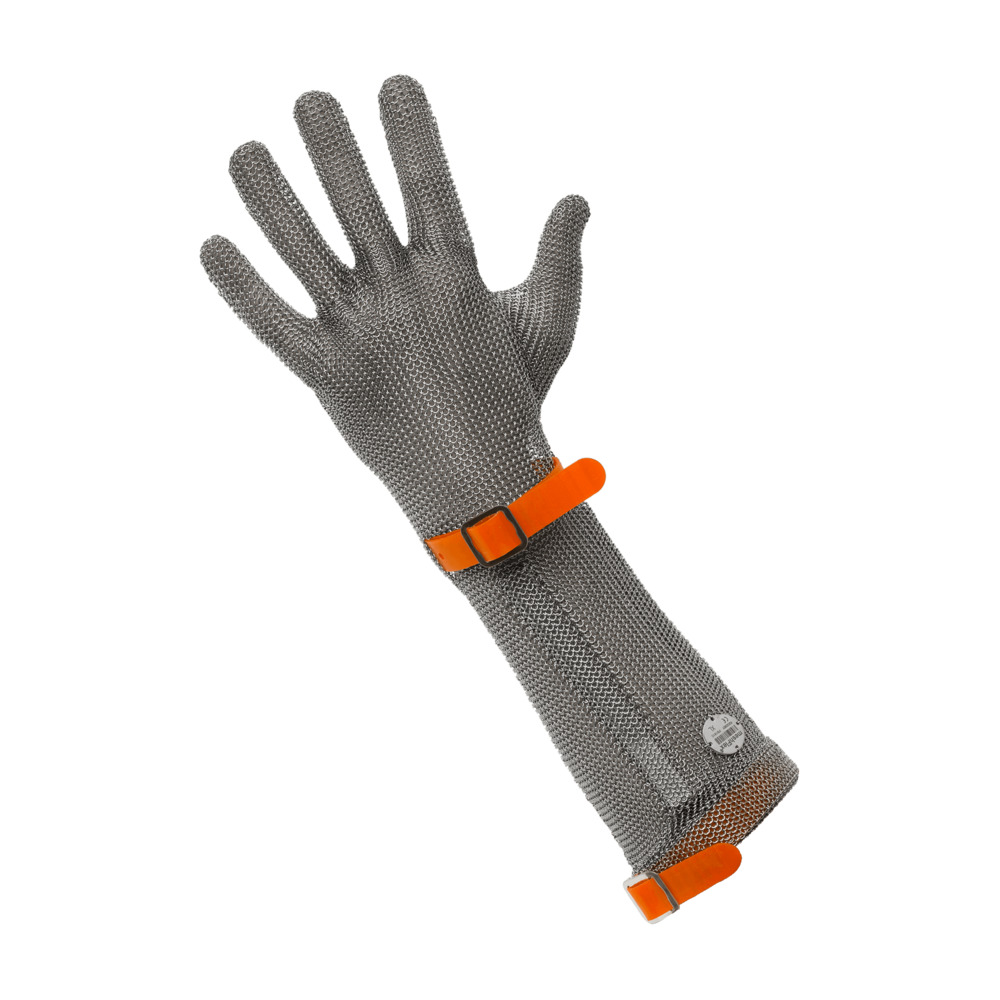 Stechschutzhandschuh mit langer Stulpe