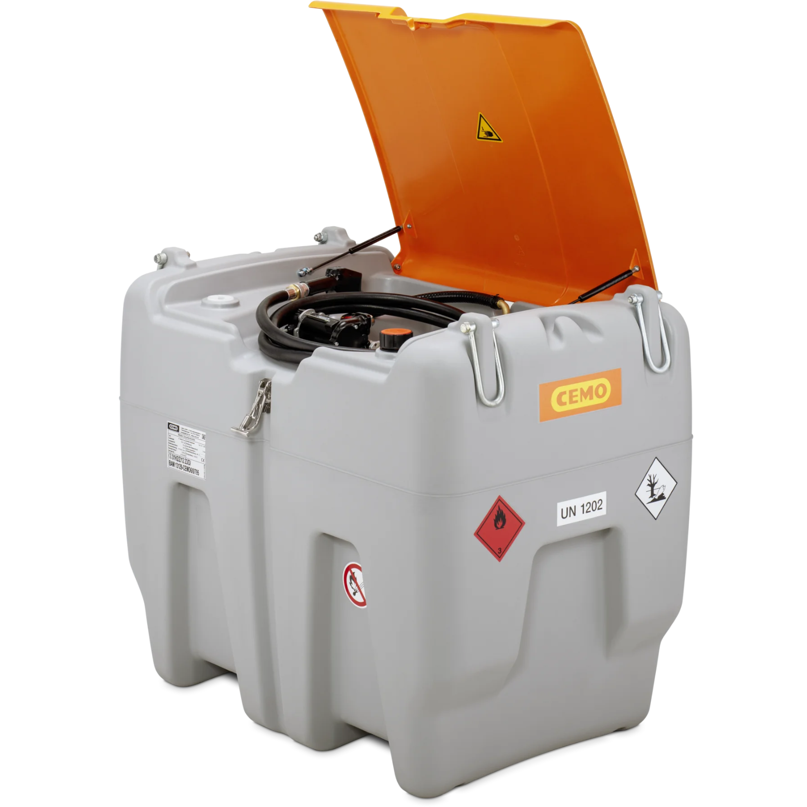 Réservoir diesel Mobil 620L 40L/12V avec couvercle