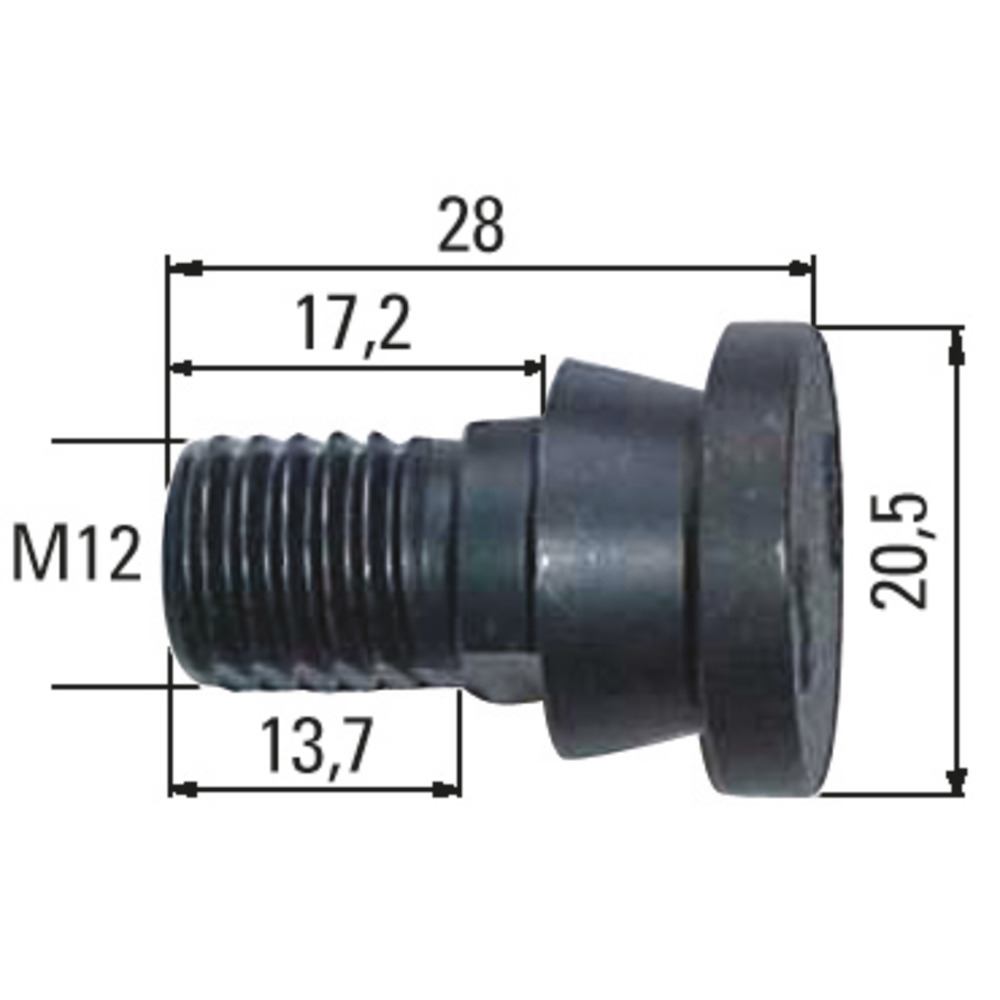 Boulon de lame adaptable sur PÖTTINGER