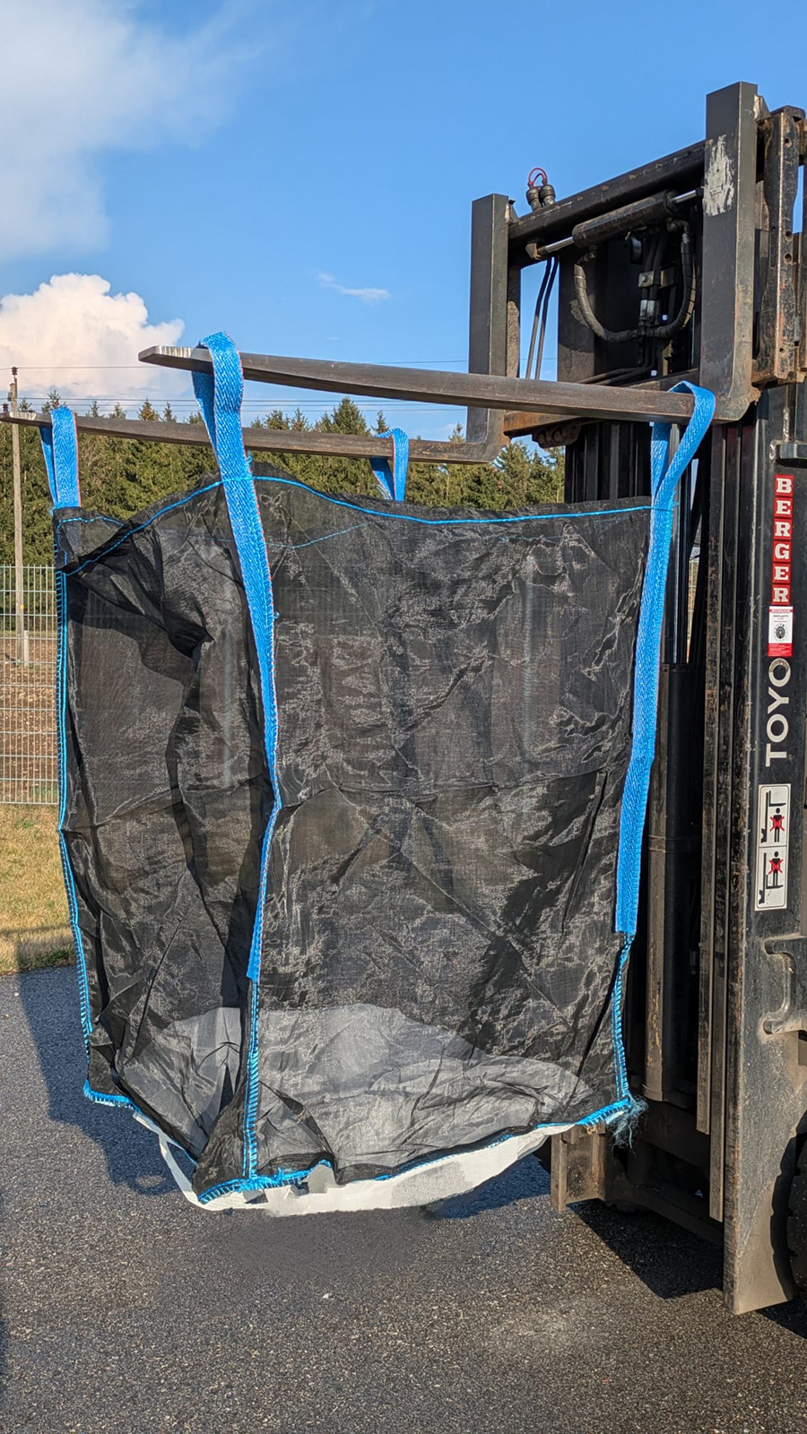 Sac en bois avec base de ventilation