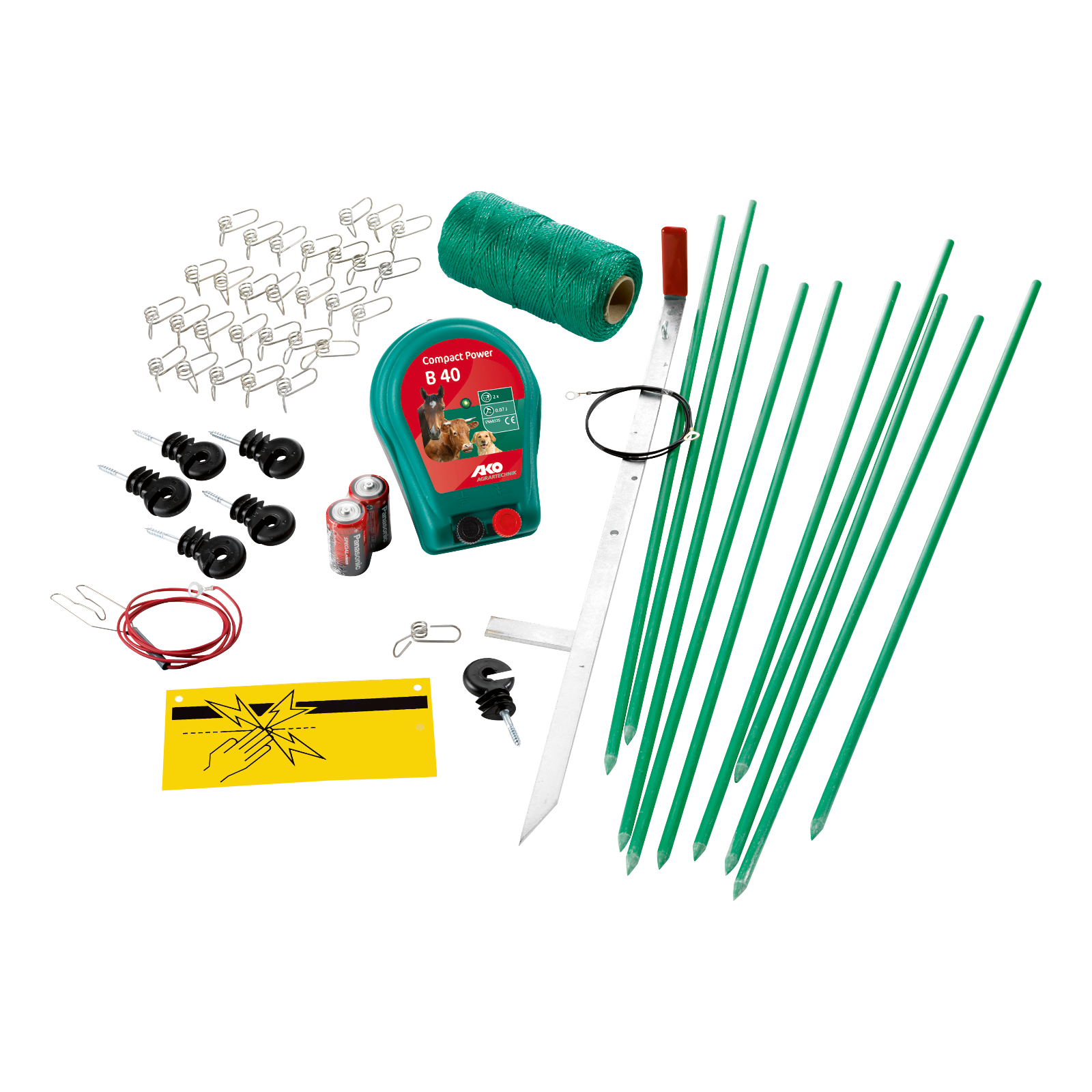 Kit de clôture électrique Hobby 3 volts