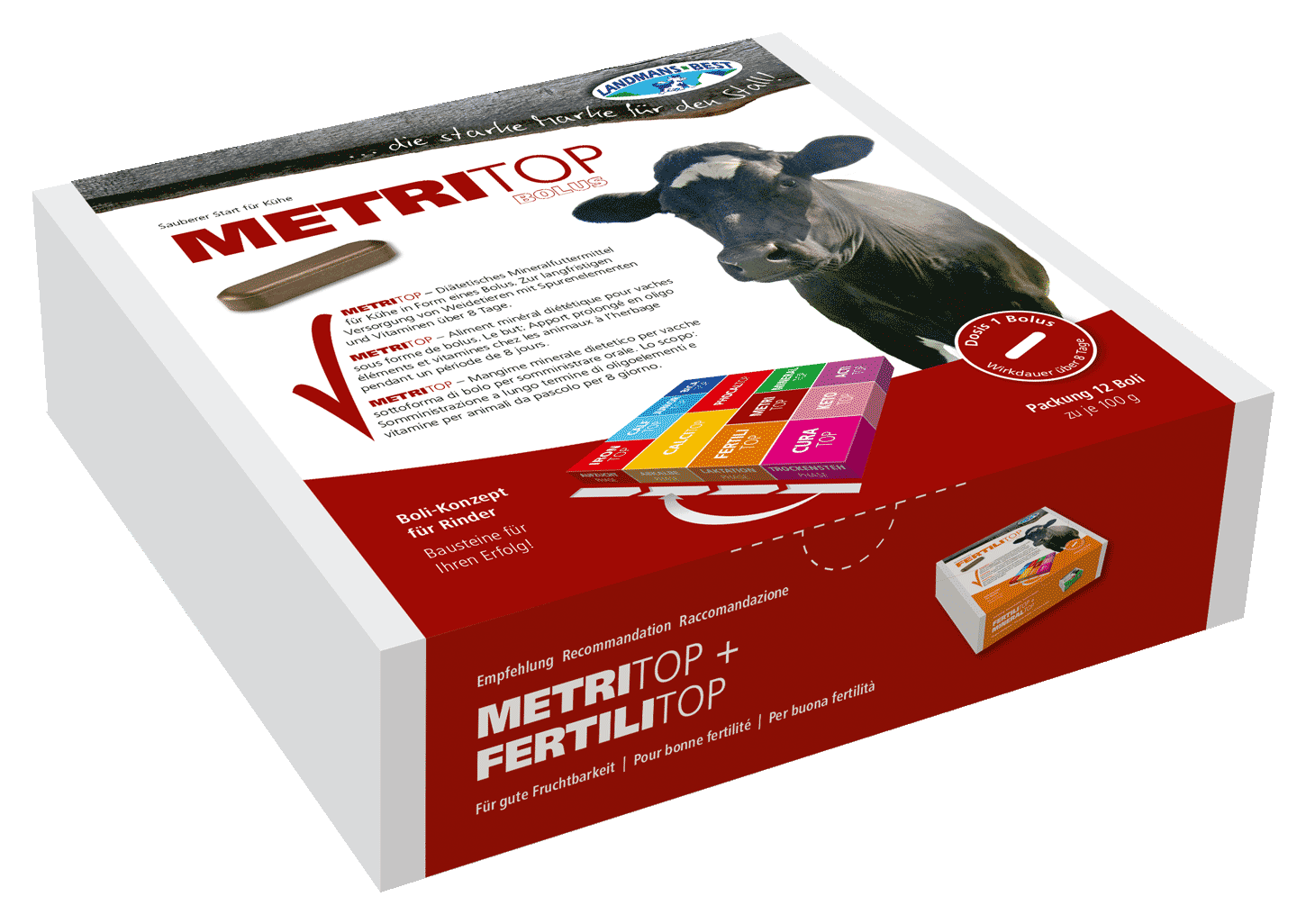 Métritop Bolus - boîte de 12