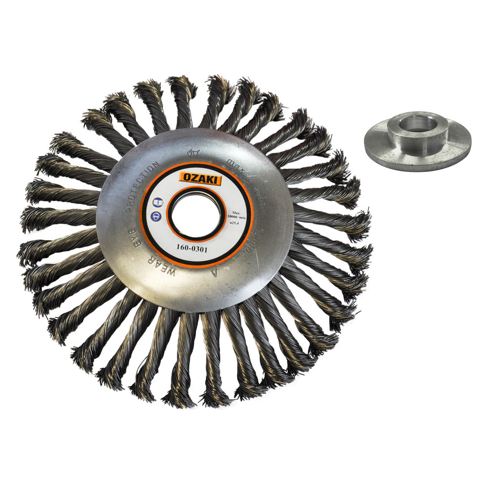 Fil métallique pour brosse à mauvaises herbes