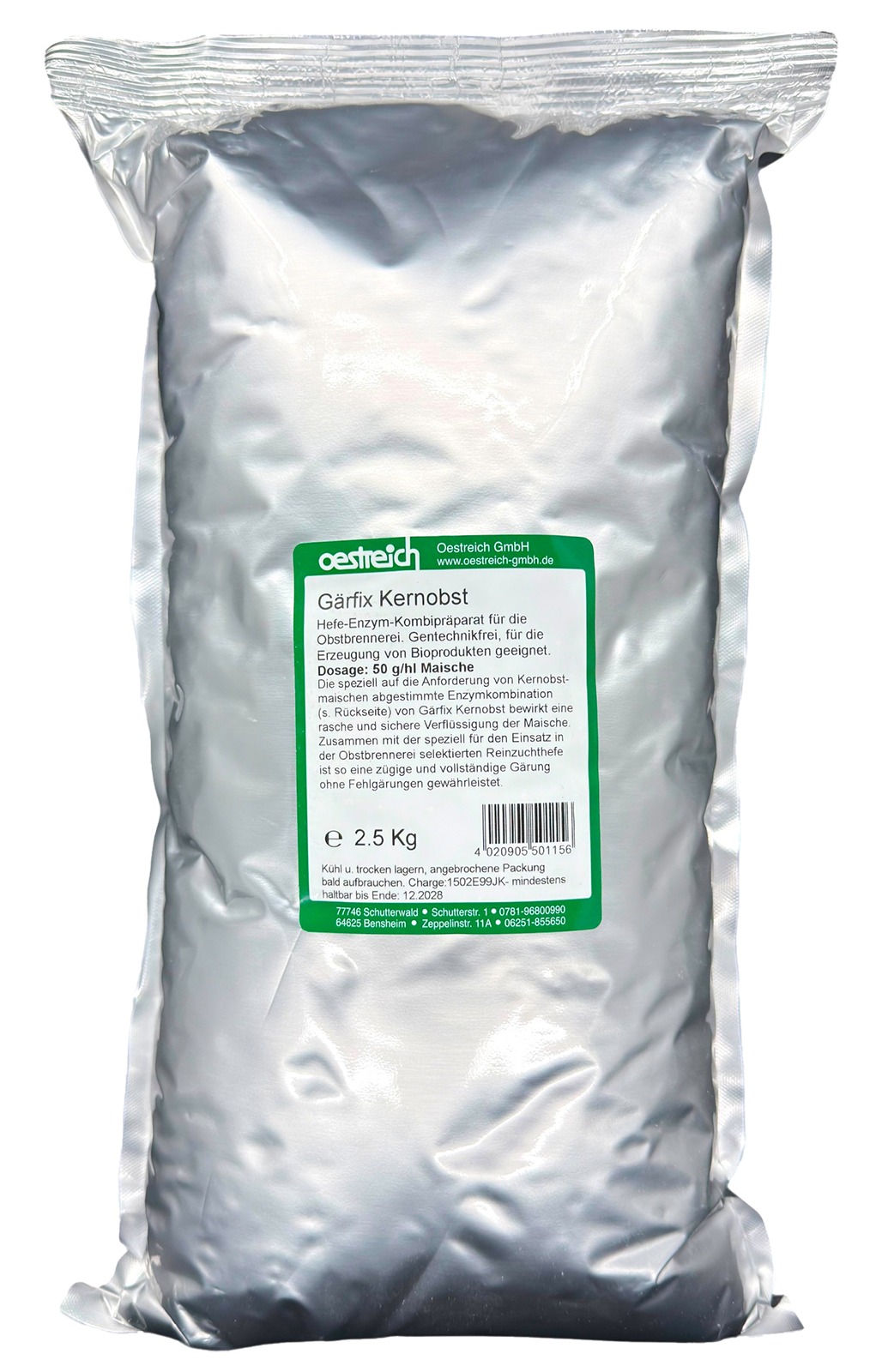 Gärfix für Kernobst 2500g