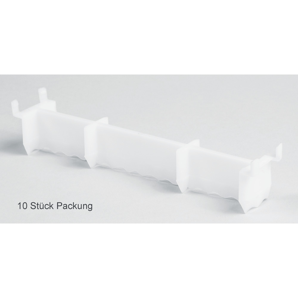 Pince à bois EcoLine blanc 10 pièces