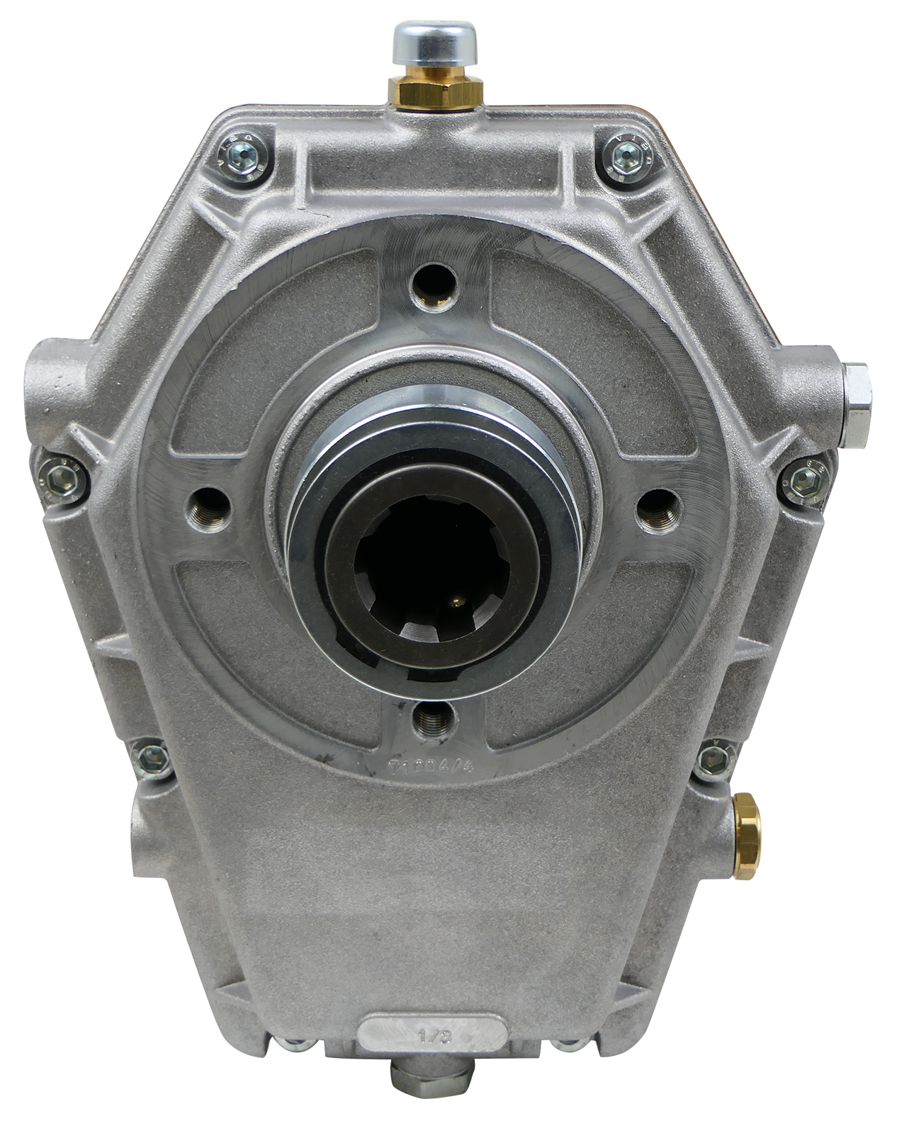 Engrenage de transmission pour pompes hydrauliques avec fixation rapide