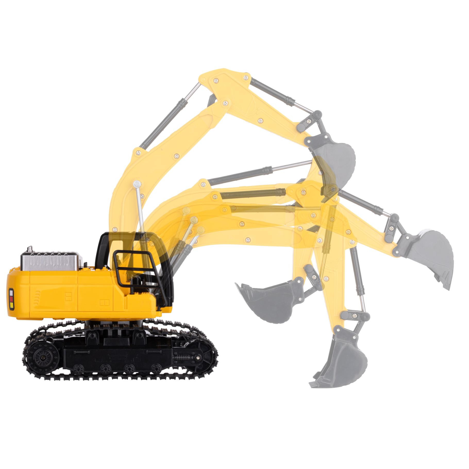Bagger ferngesteuert gelb