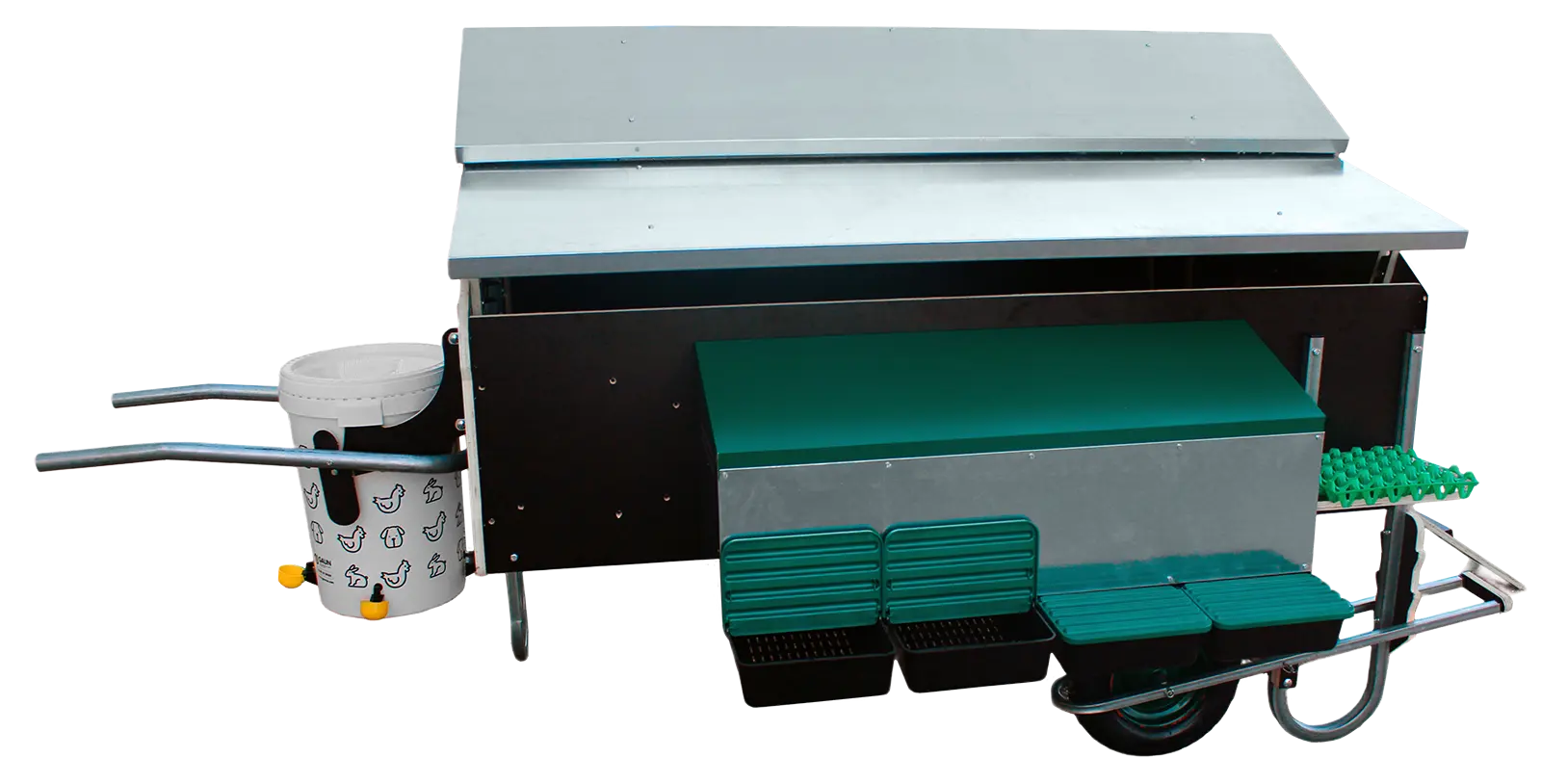 Mobiler Hühnerstall