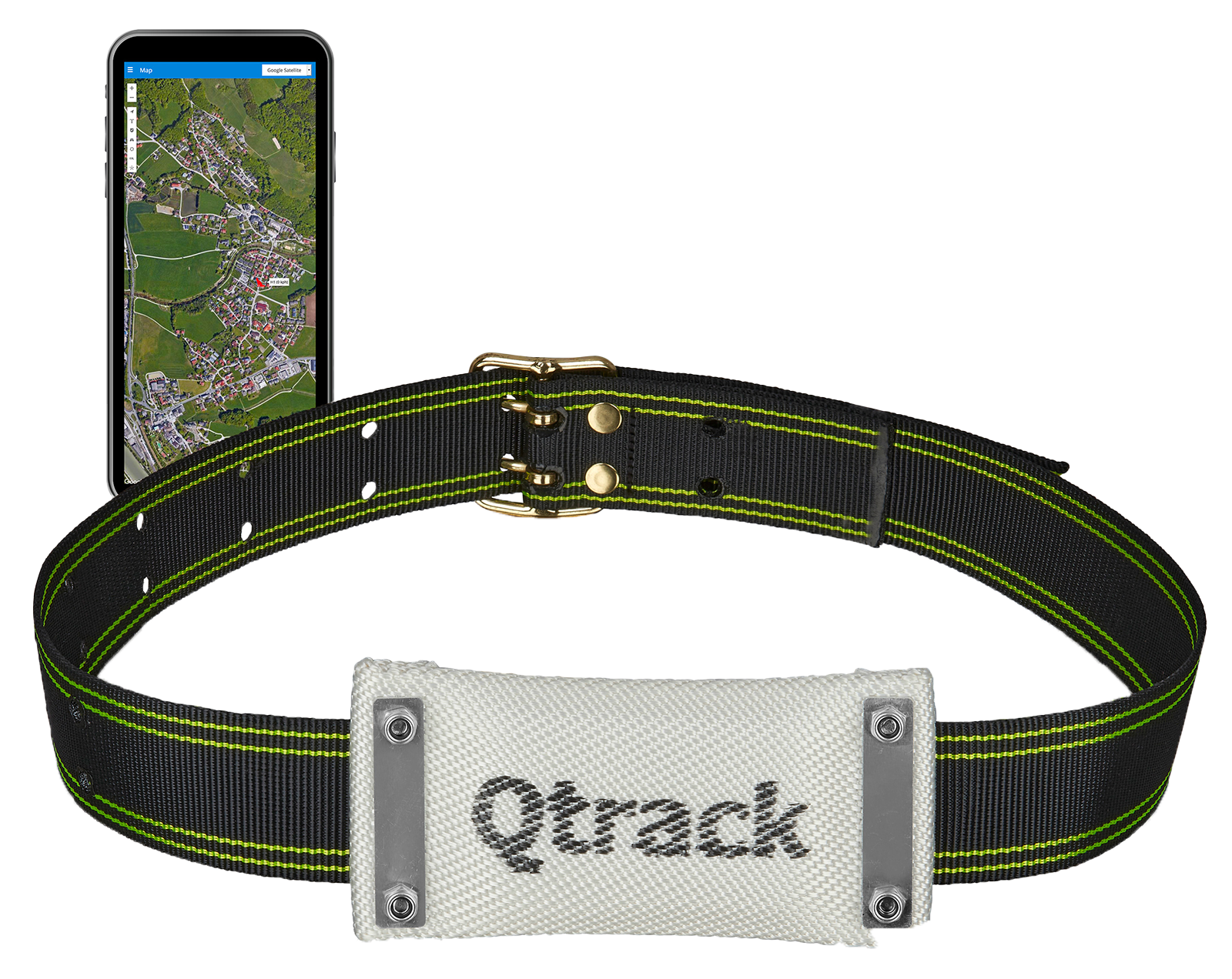 Dispositif de suivi GPS LTE QTrack Q4 avec support et tapis de chargement