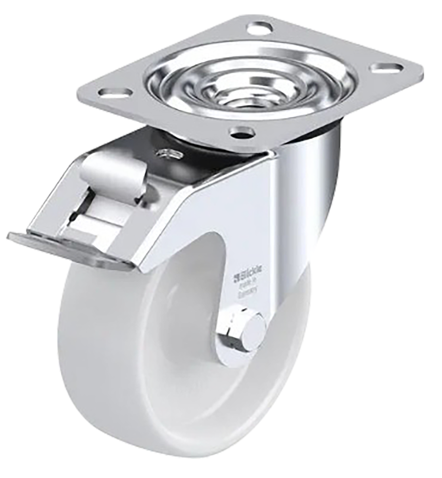 Schwerlastlenkrolle mit Feststellbremse