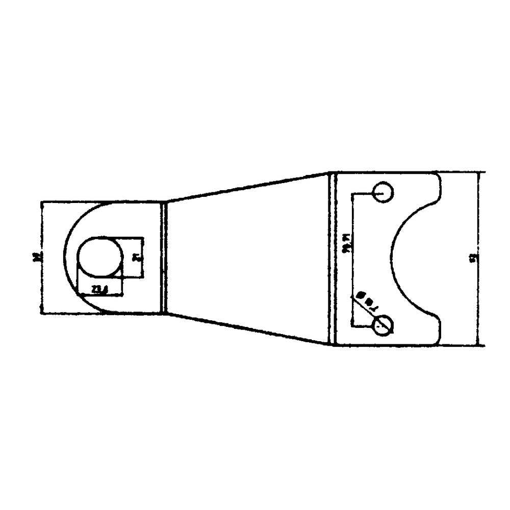 Support de lame adapté à Pöttinger