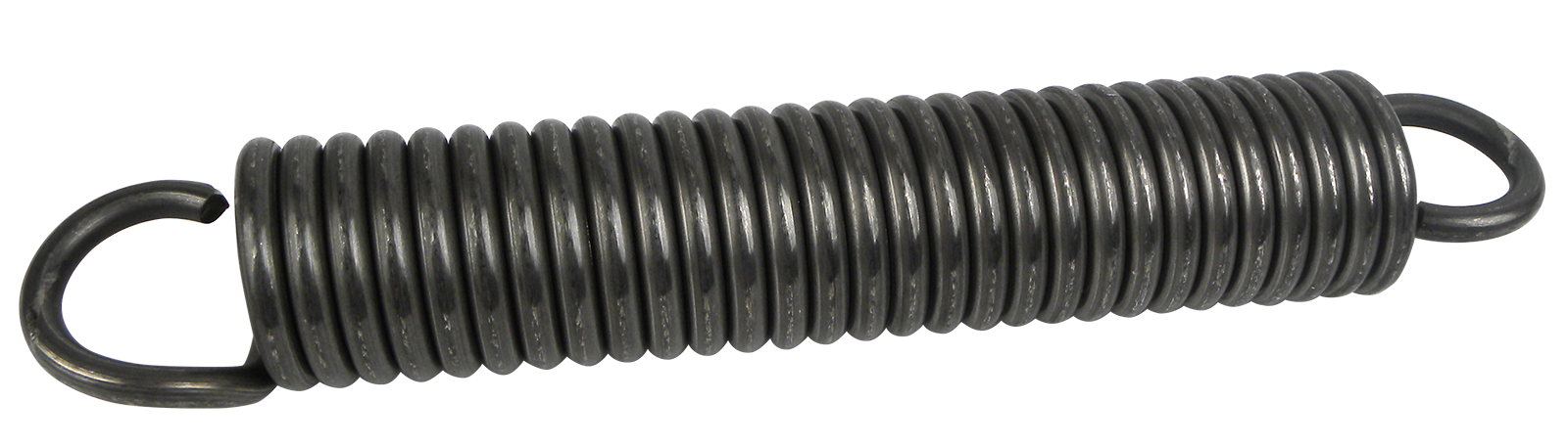 Zugfeder mit geschl. Ösen