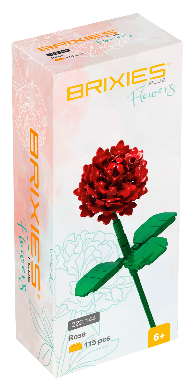 BRIXIES Plus Rose rot