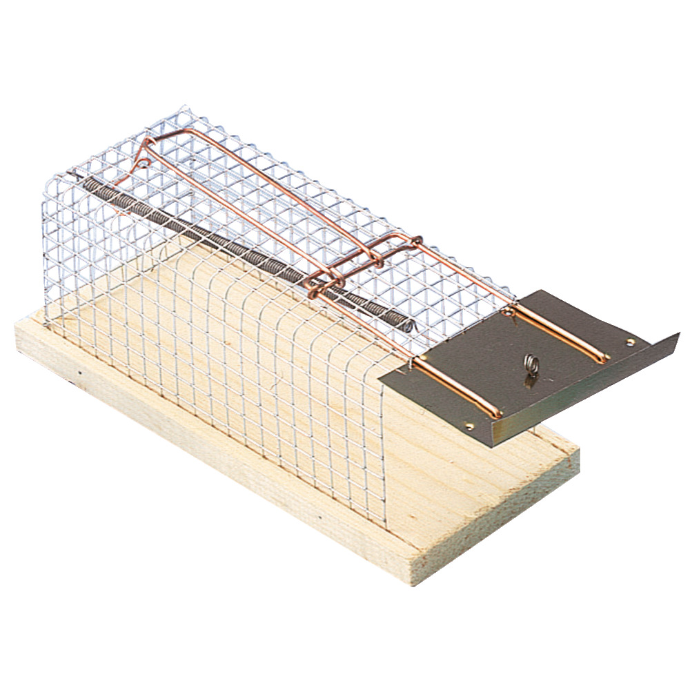 Piège à souris en boîte métallique