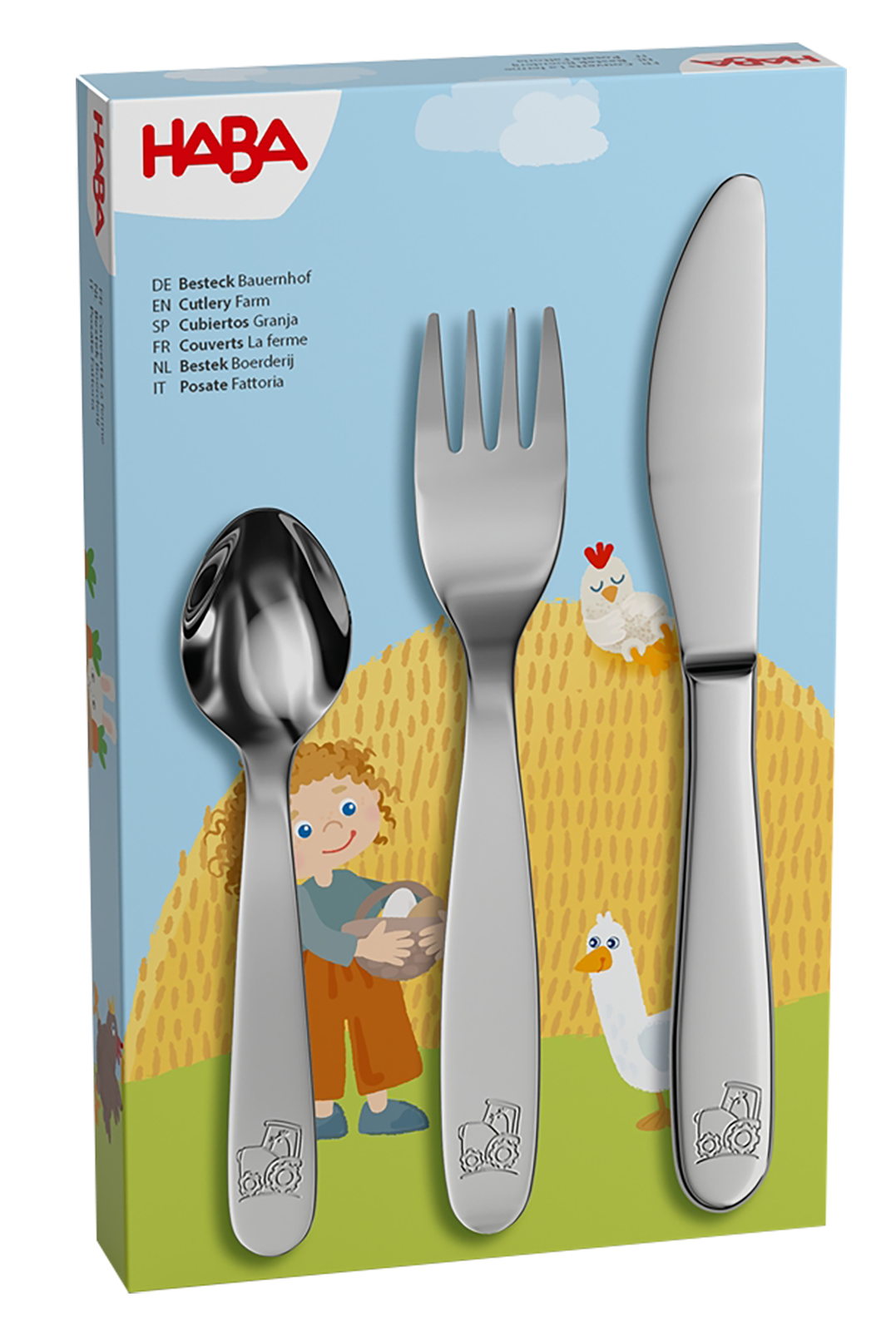 Couverts enfants Ferme