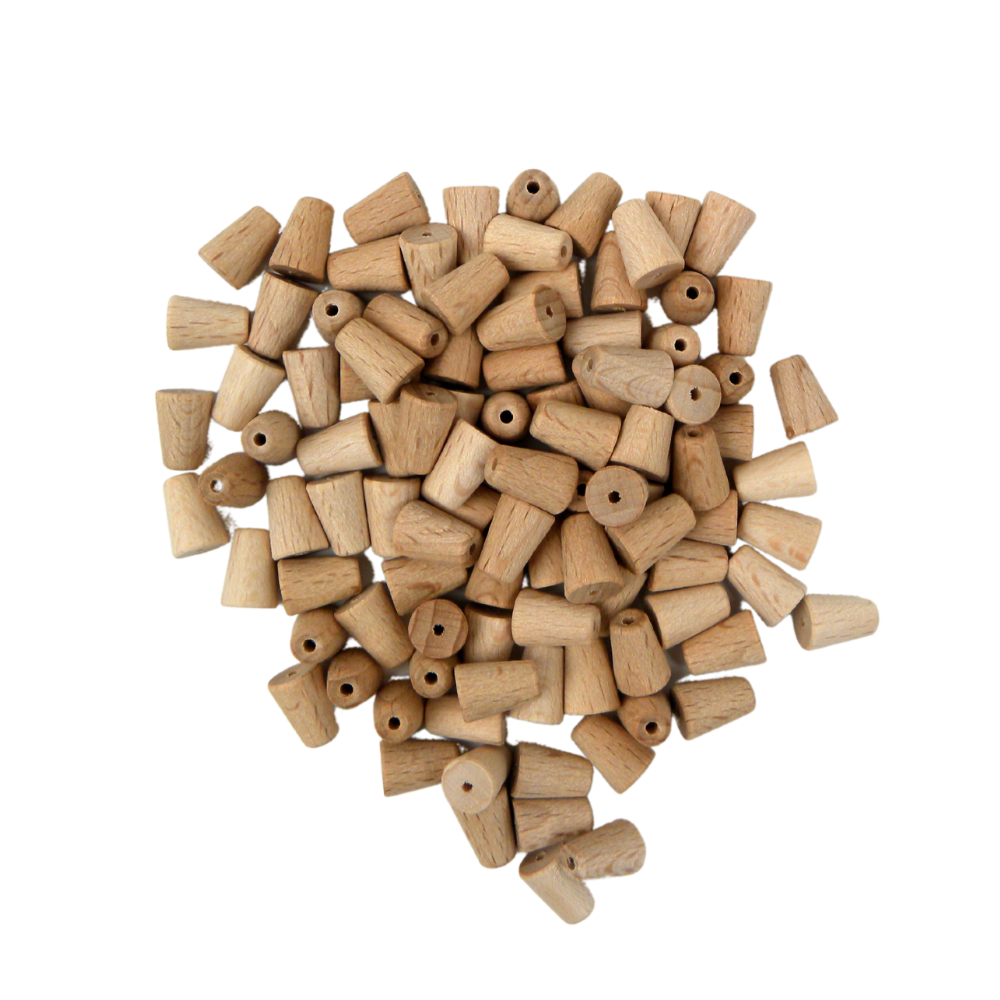 Rouleaux d'espacement en bois 100 pièces.