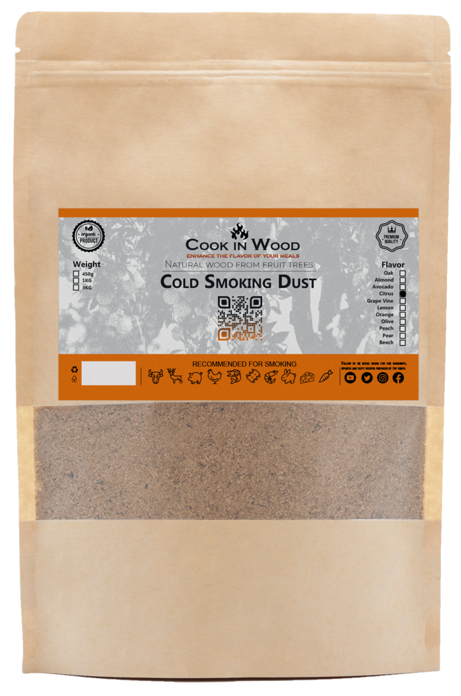 Räuchermehl Smoking Dust 500 g